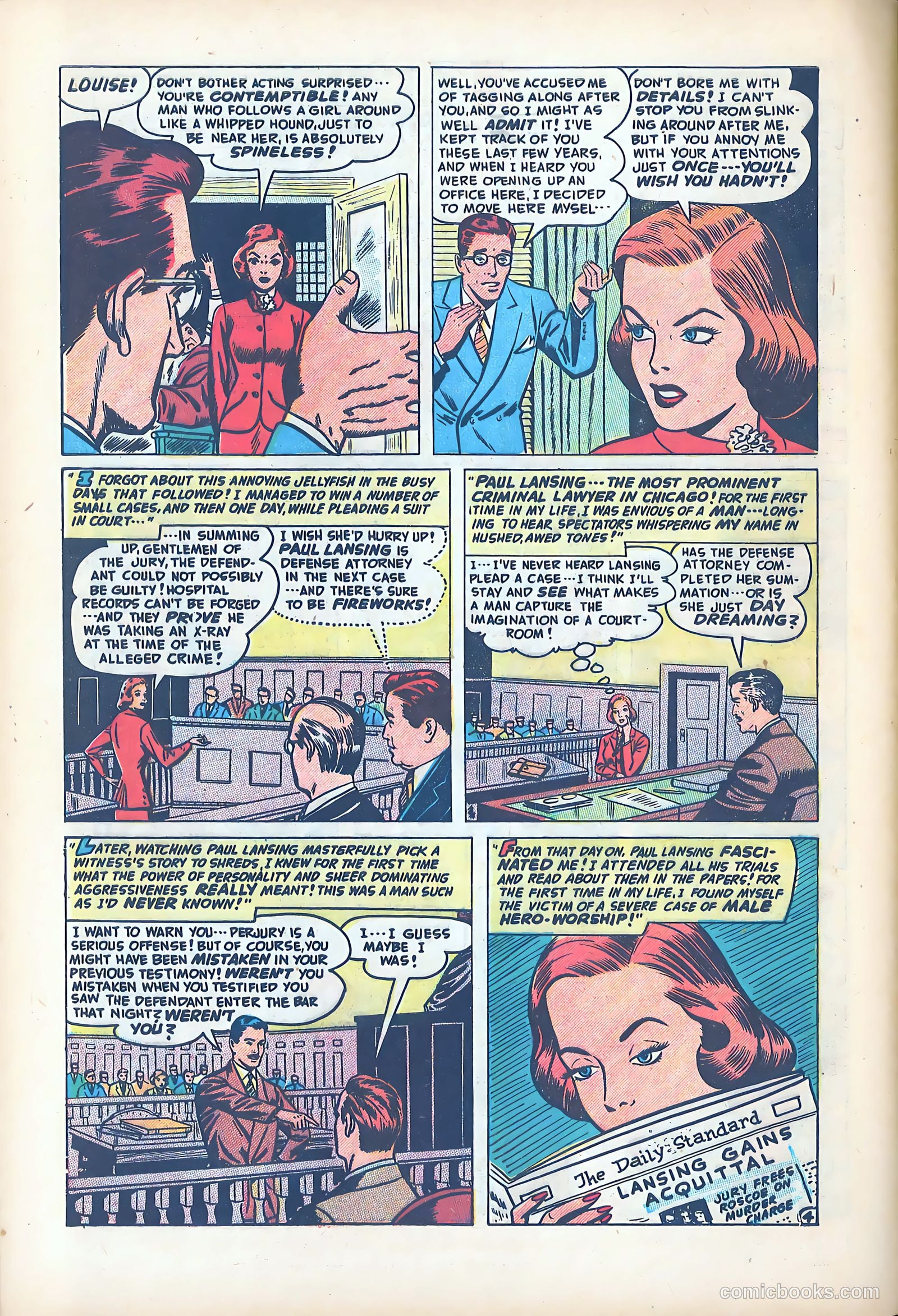 Search for Love #1 (1950) — page 44 of 52