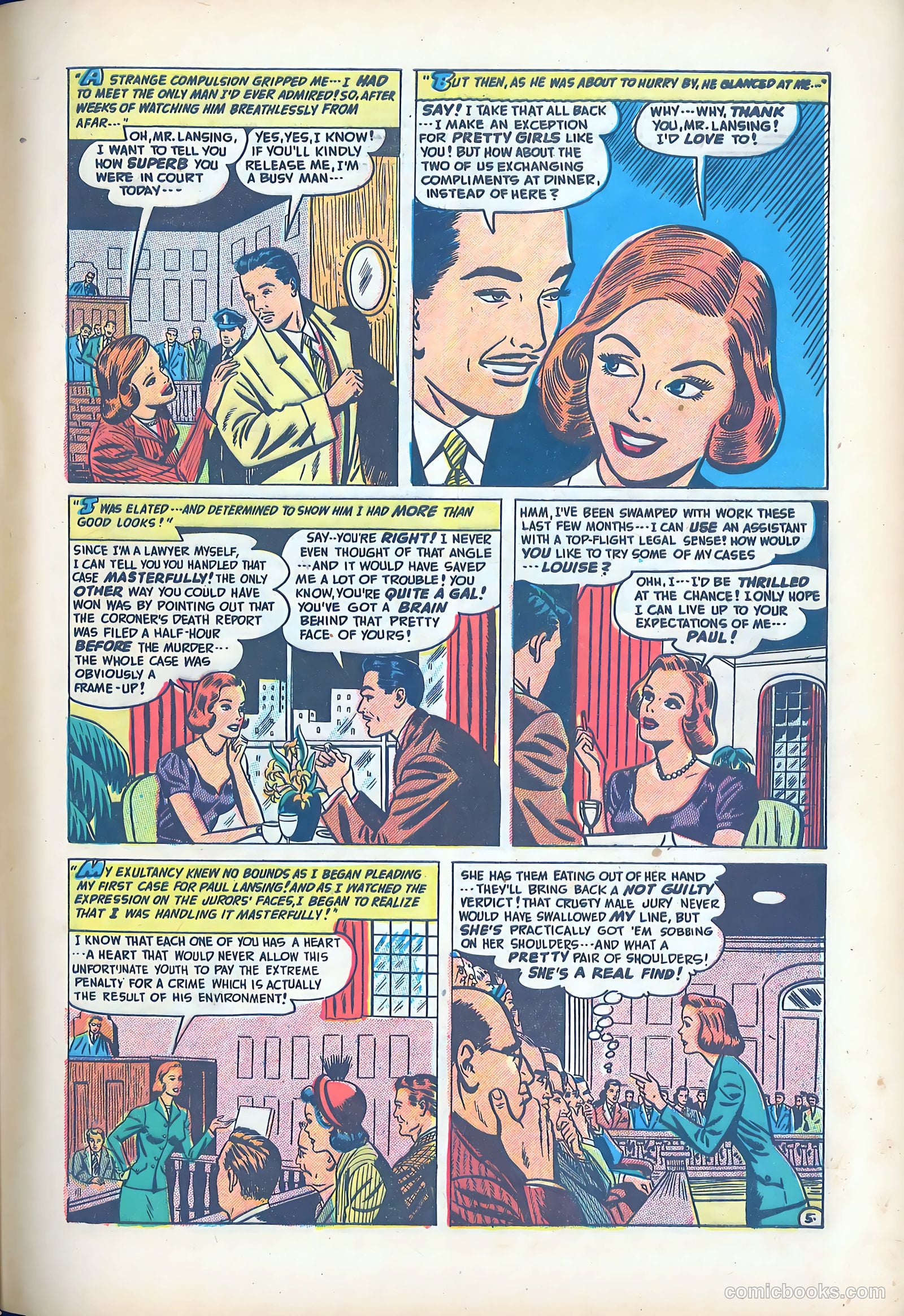 Search for Love #1 (1950) — page 45 of 52