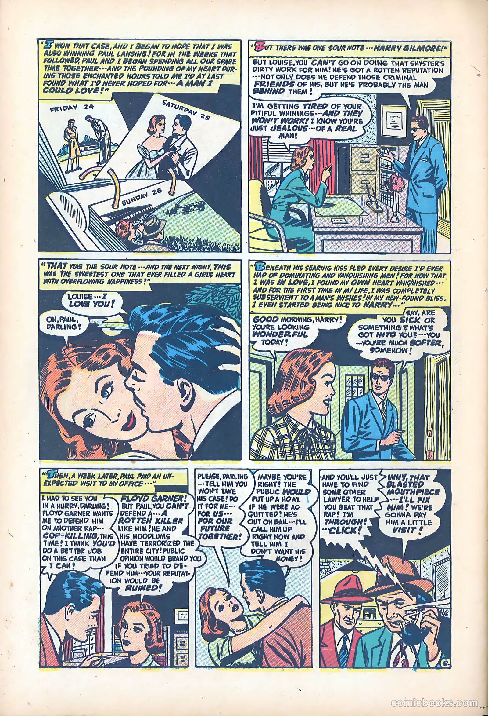 Search for Love #1 (1950) — page 46 of 52