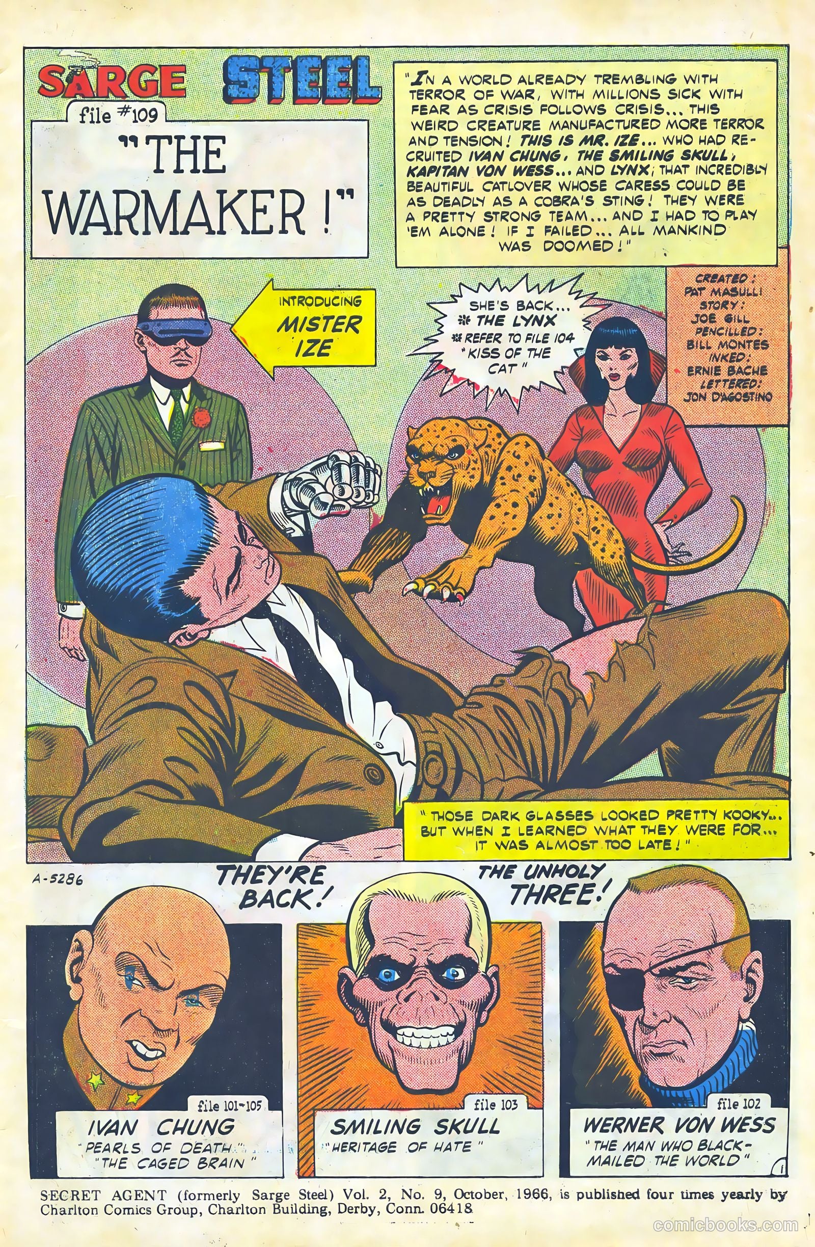 Secret Agent #9 (1966) — page 3 of 36