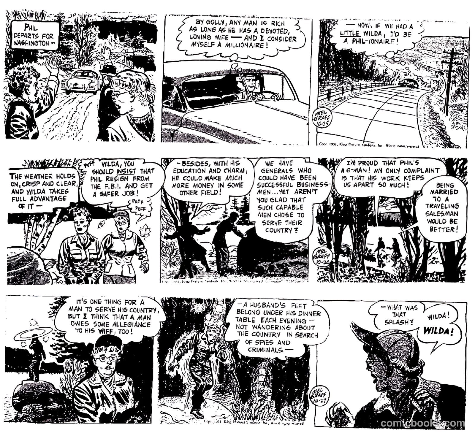 Secret Agent Michael Chance #9 (1950) — page 3 of 37