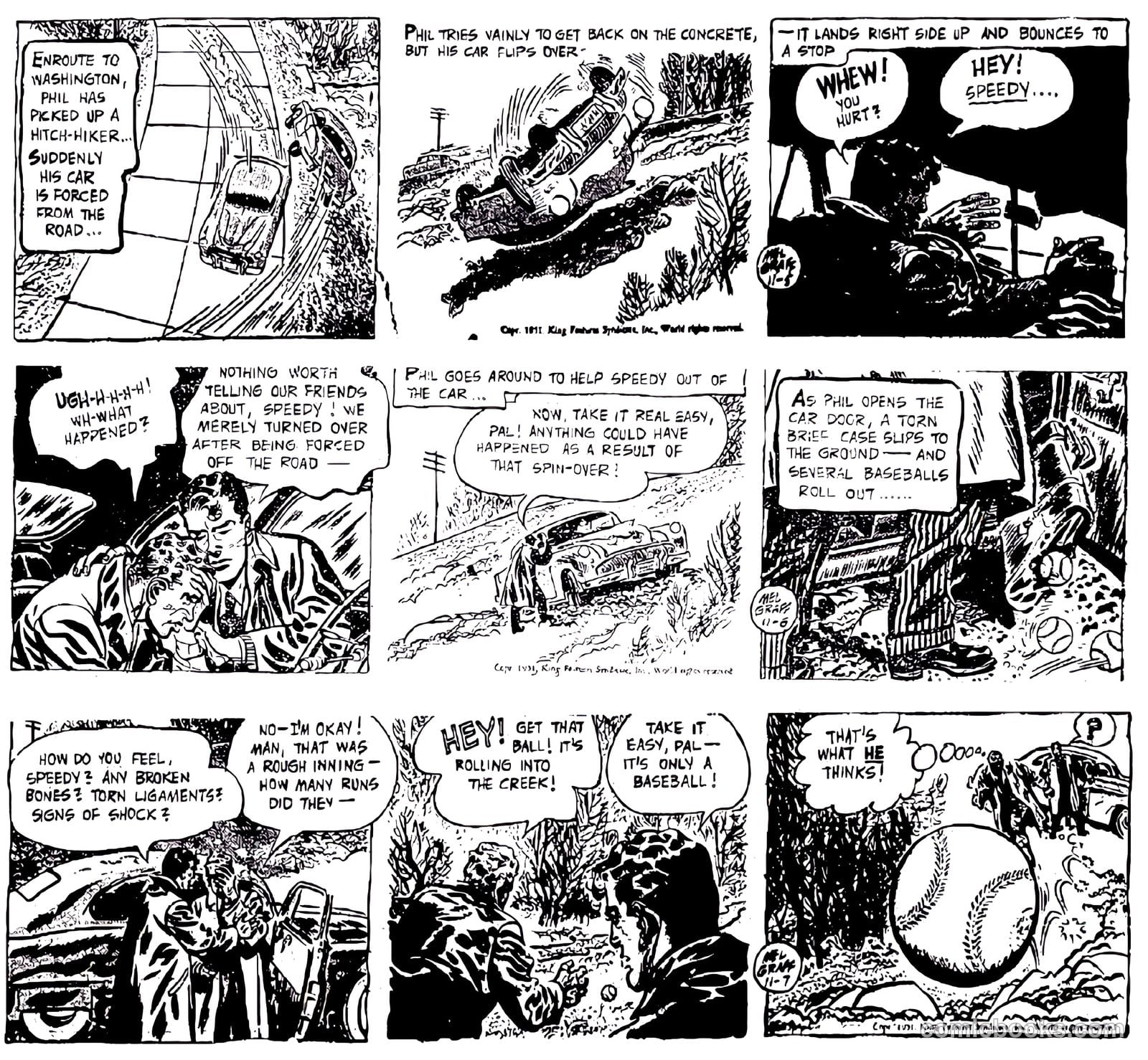 Secret Agent Michael Chance #9 (1950) — page 6 of 37