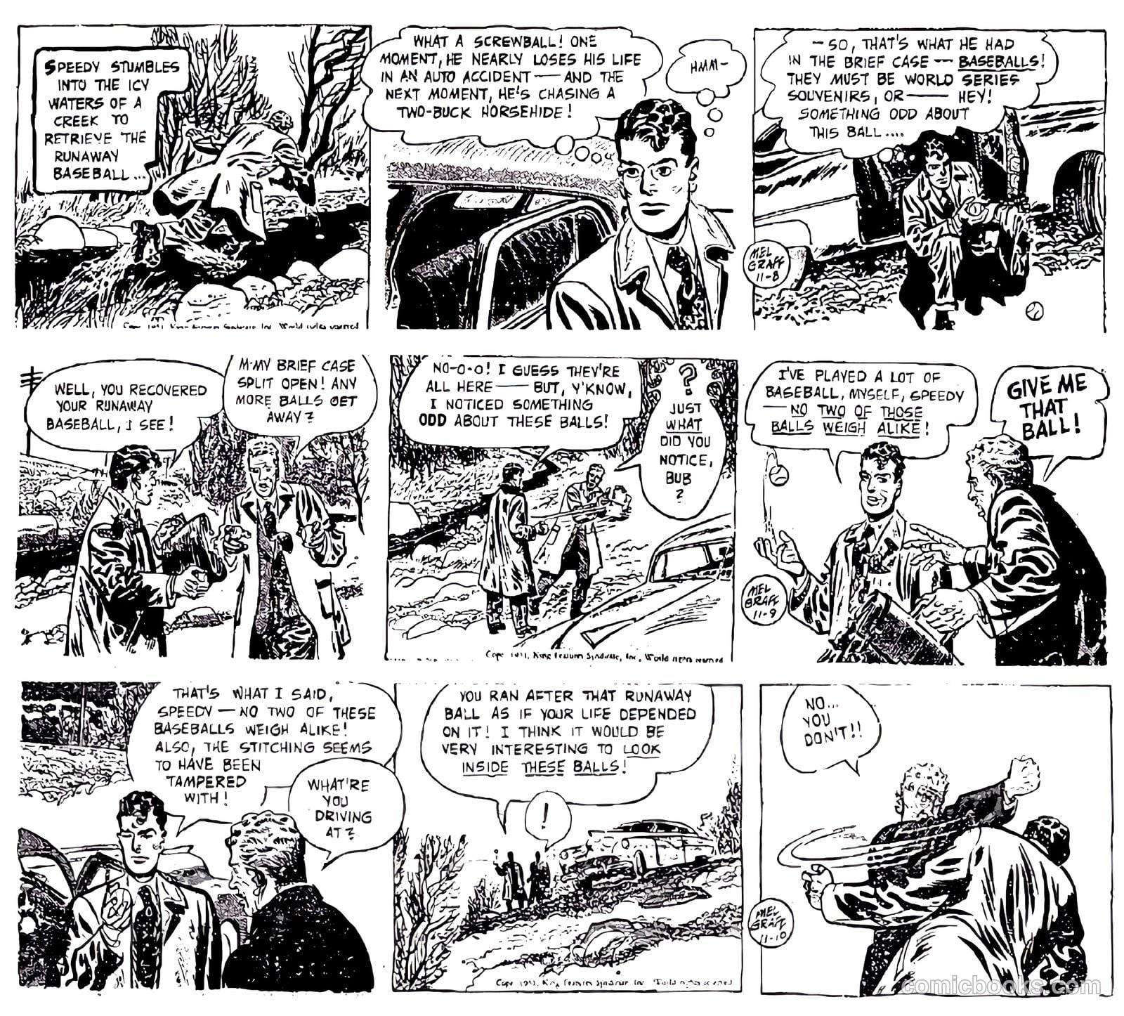 Secret Agent Michael Chance #9 (1950) — page 7 of 37