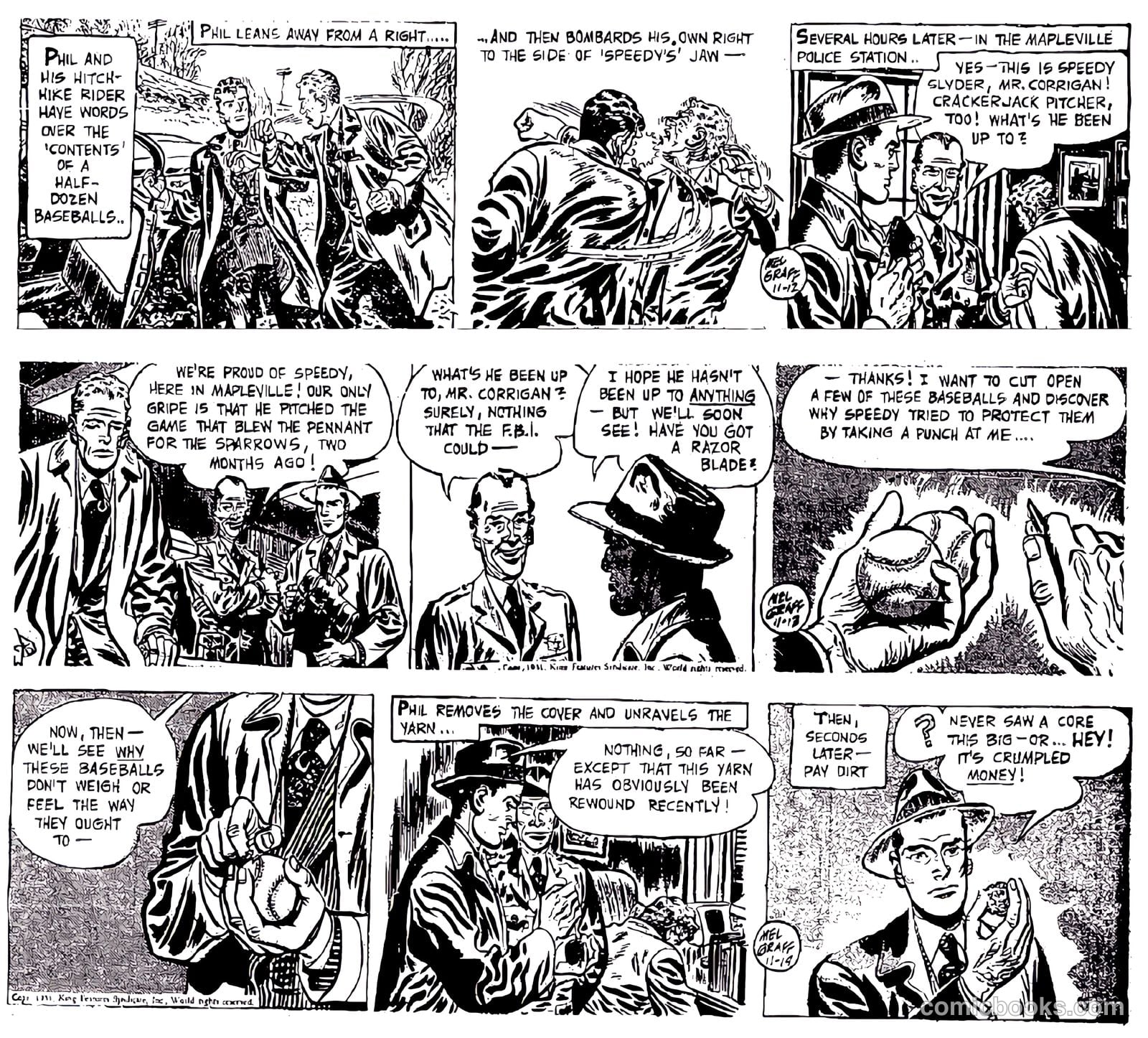 Secret Agent Michael Chance #9 (1950) — page 8 of 37