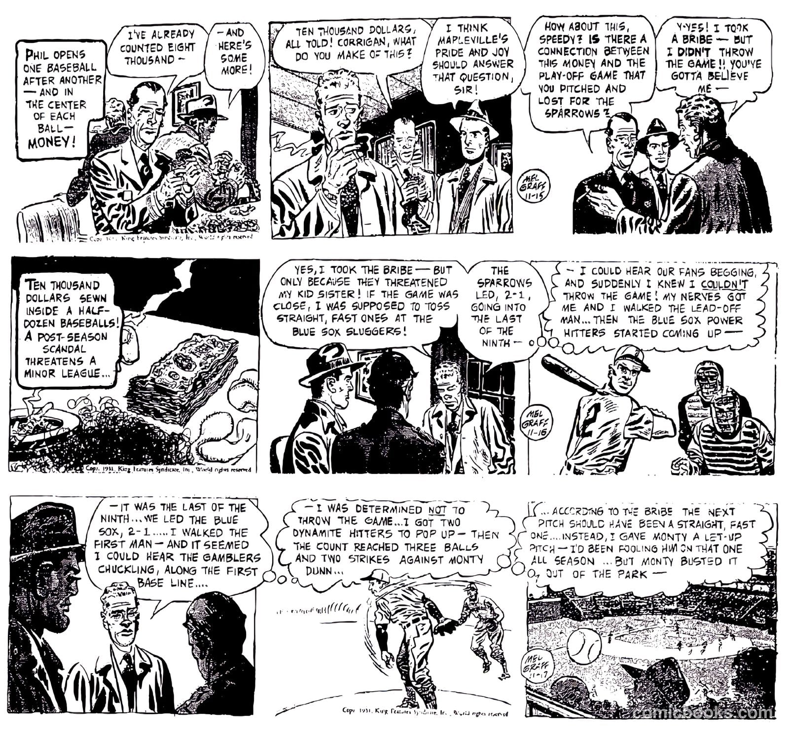 Secret Agent Michael Chance #9 (1950) — page 9 of 37