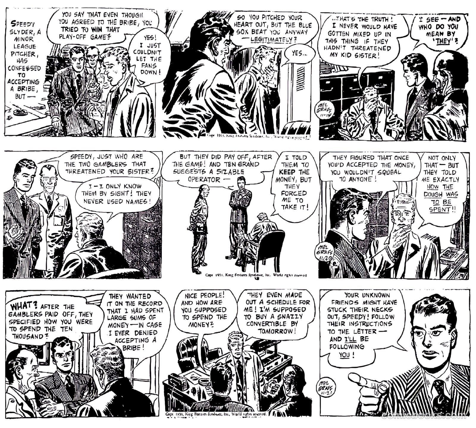 Secret Agent Michael Chance #9 (1950) — page 10 of 37