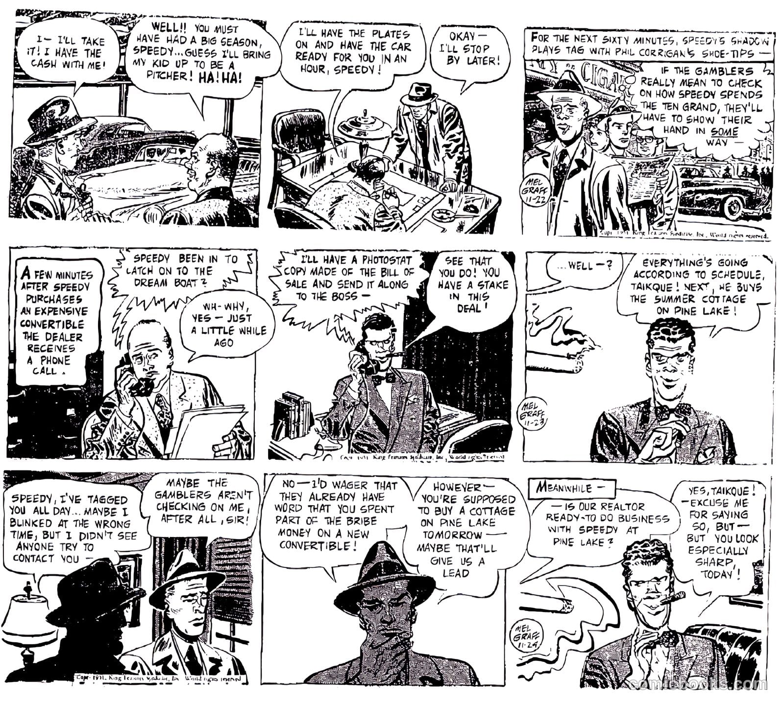 Secret Agent Michael Chance #9 (1950) — page 11 of 37