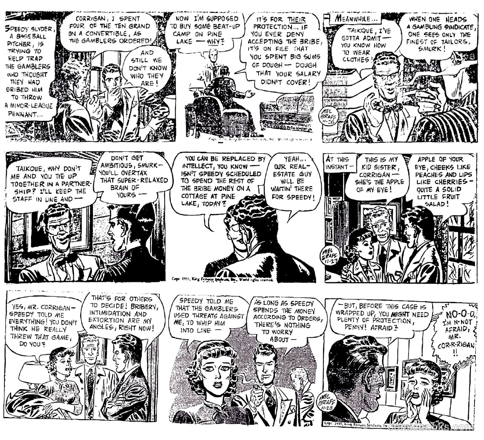 Secret Agent Michael Chance #9 (1950) — page 12 of 37
