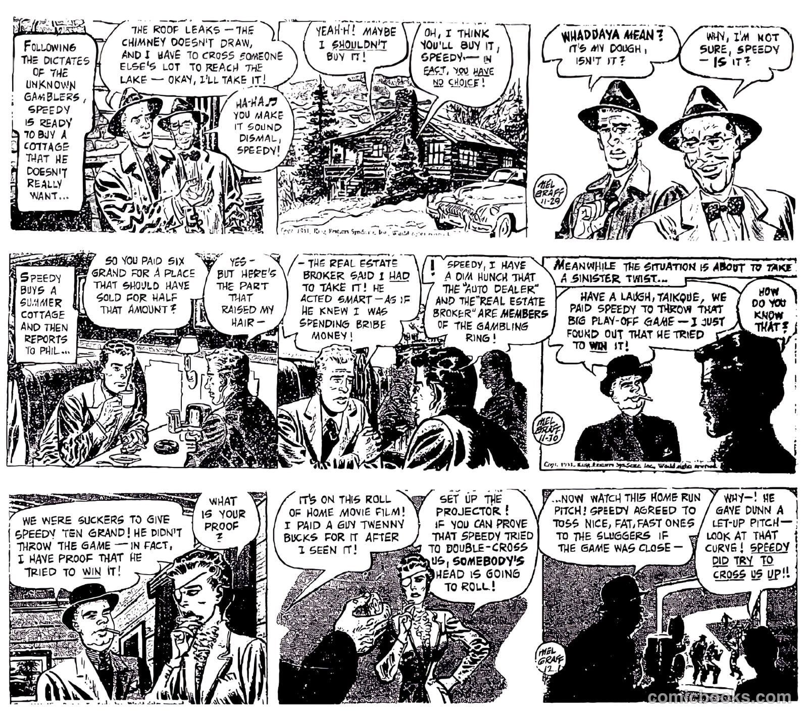 Secret Agent Michael Chance #9 (1950) — page 13 of 37
