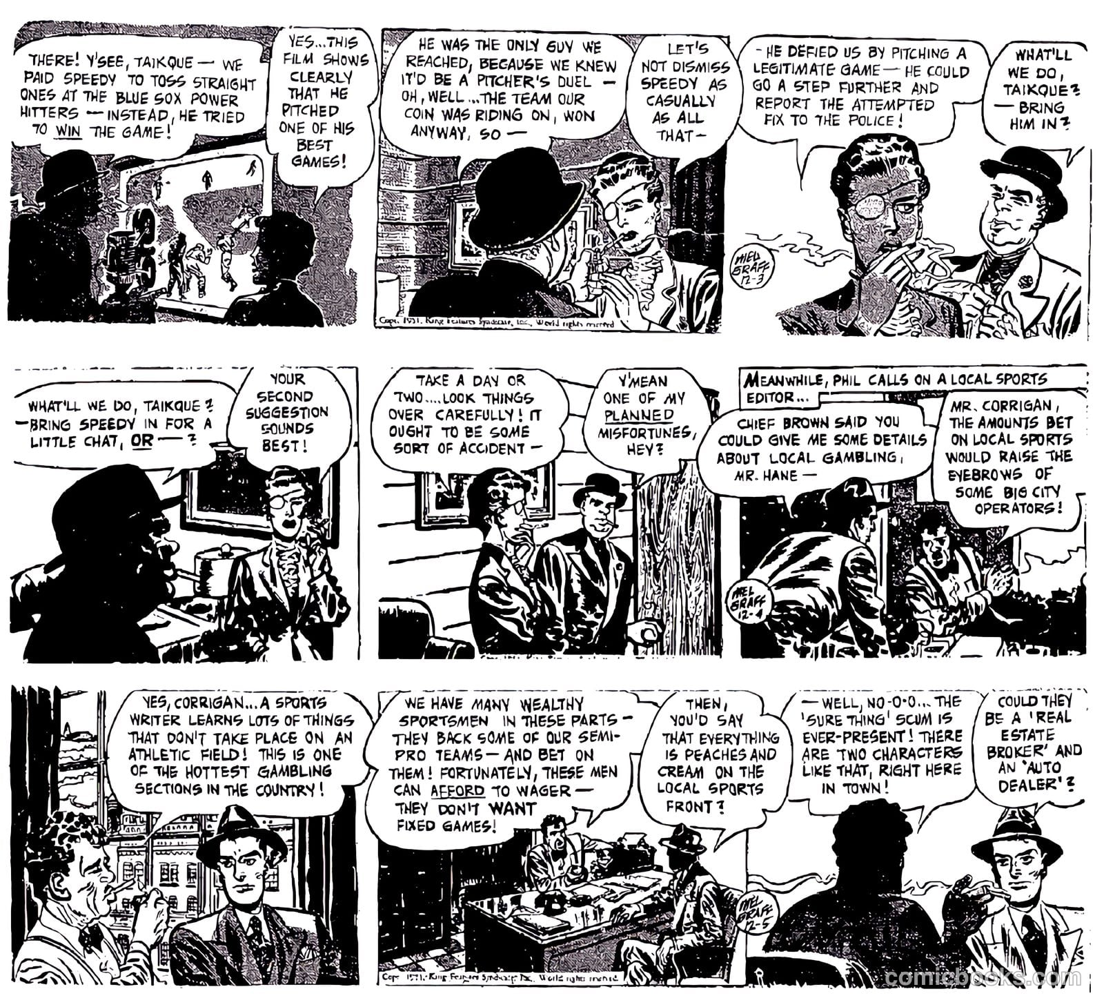 Secret Agent Michael Chance #9 (1950) — page 14 of 37