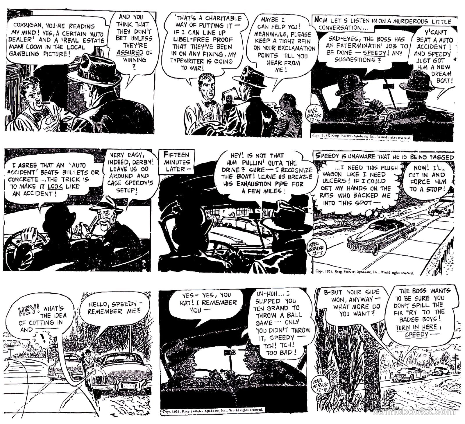 Secret Agent Michael Chance #9 (1950) — page 15 of 37