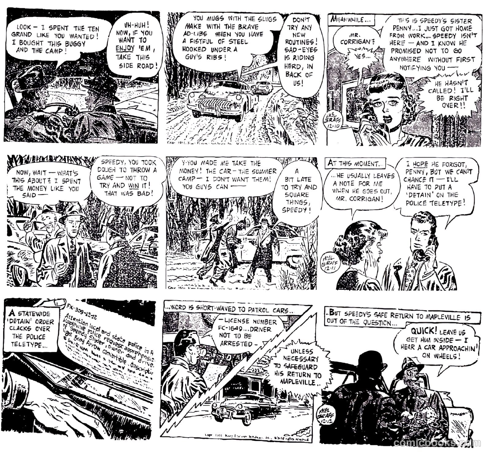 Secret Agent Michael Chance #9 (1950) — page 16 of 37