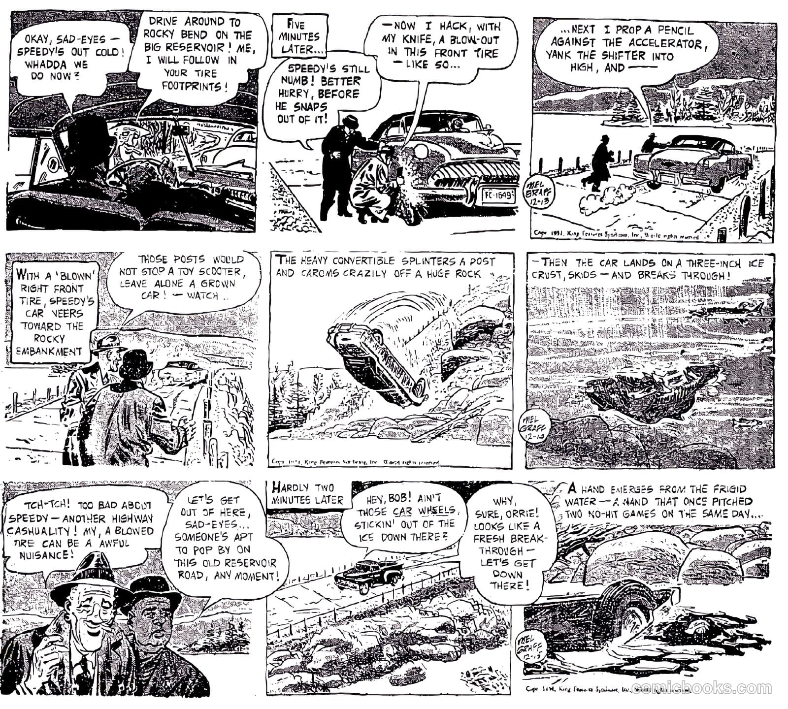 Secret Agent Michael Chance #9 (1950) — page 17 of 37
