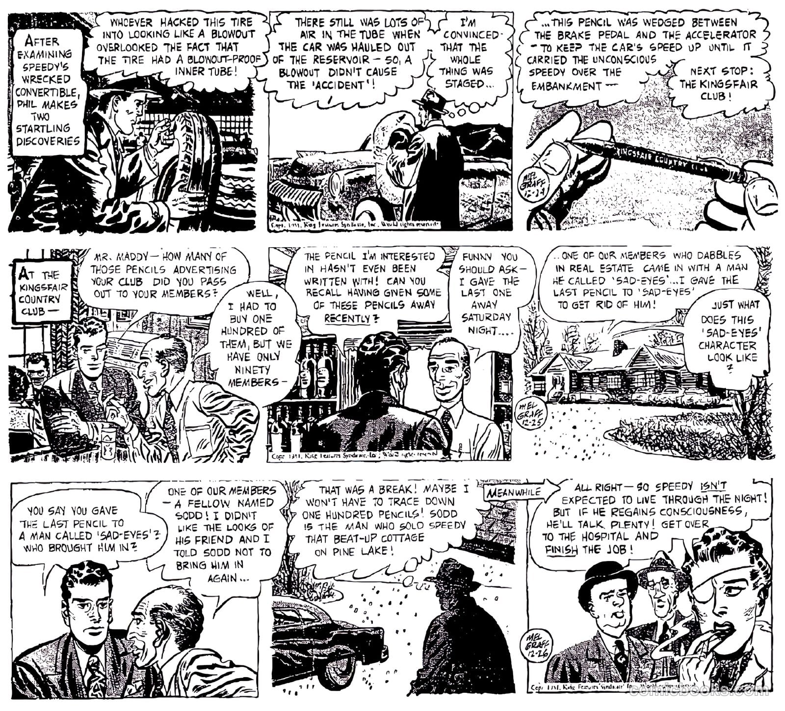 Secret Agent Michael Chance #9 (1950) — page 20 of 37