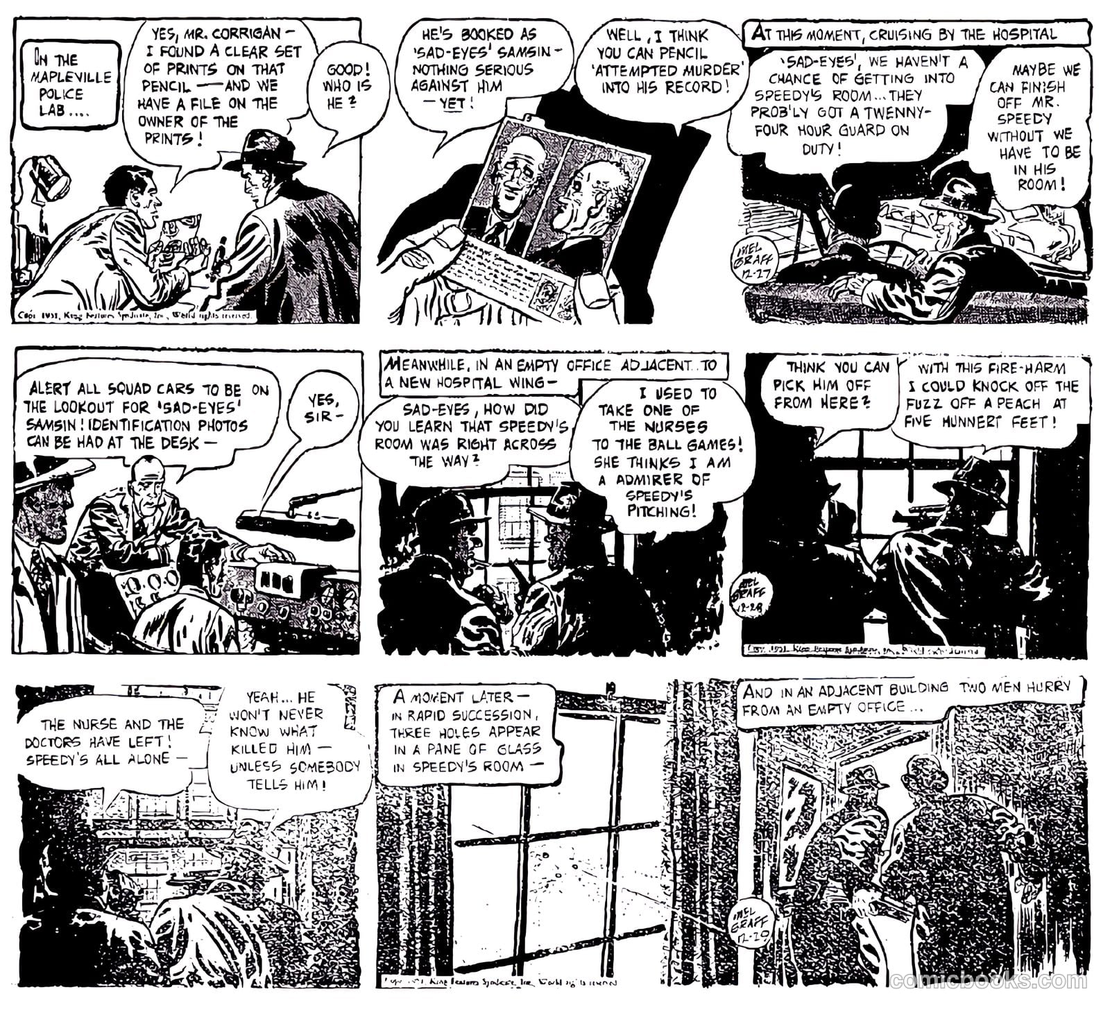 Secret Agent Michael Chance #9 (1950) — page 21 of 37