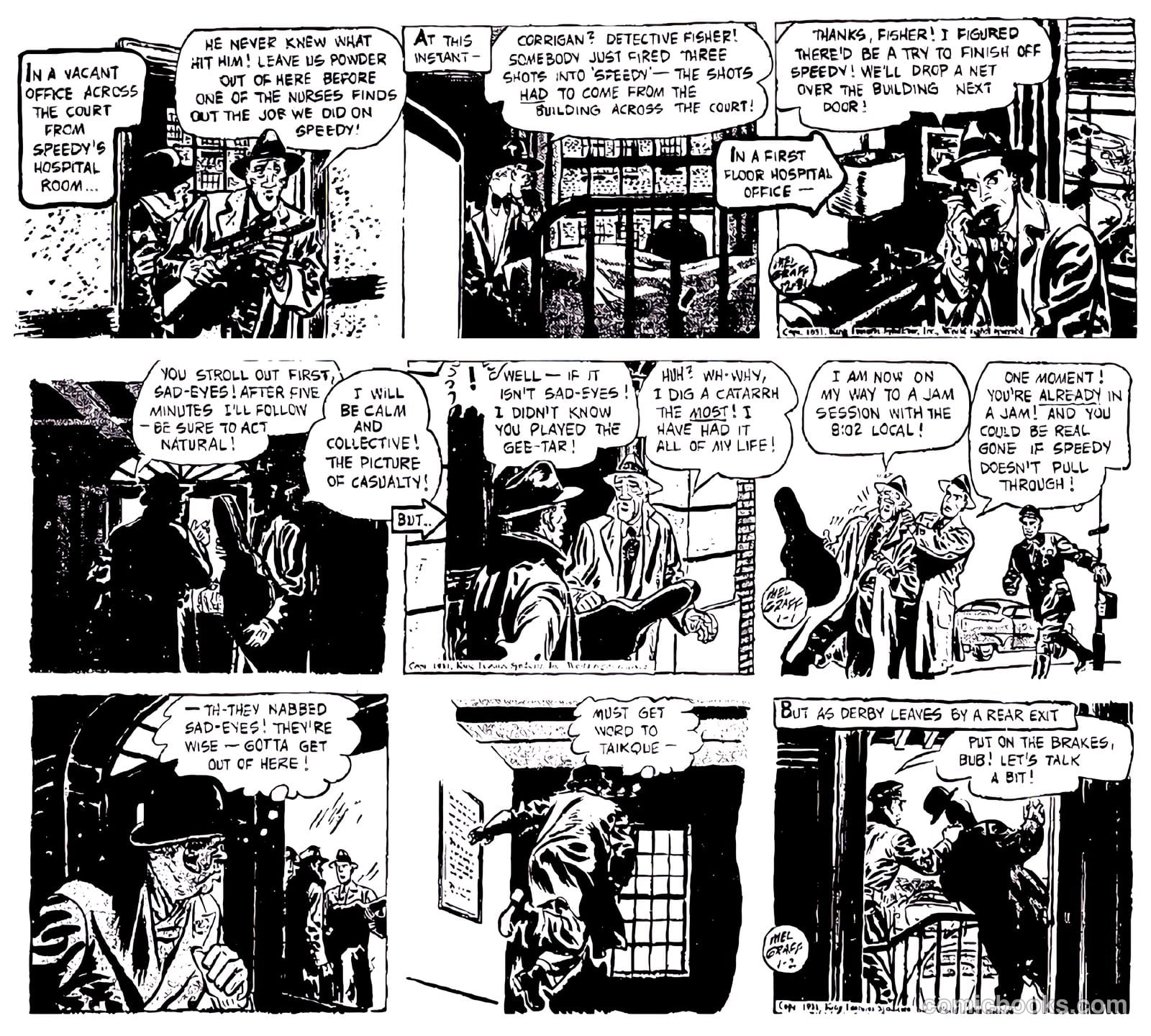 Secret Agent Michael Chance #9 (1950) — page 22 of 37