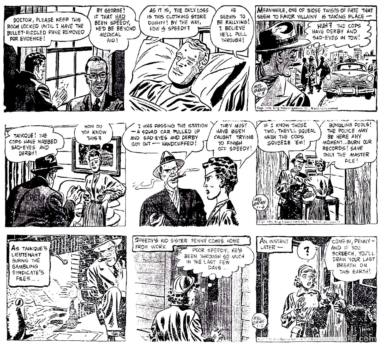 Secret Agent Michael Chance #9 (1950) — page 23 of 37