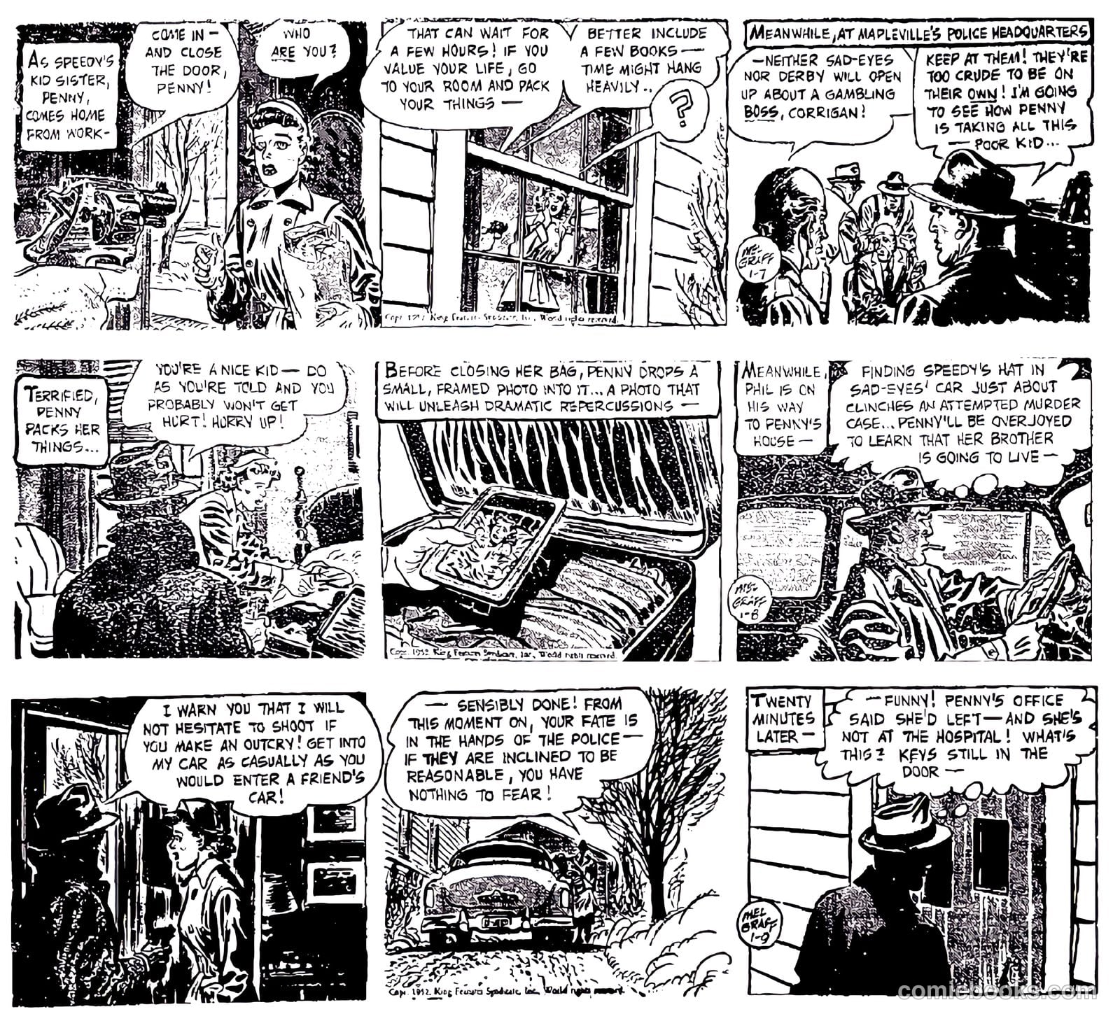 Secret Agent Michael Chance #9 (1950) — page 24 of 37