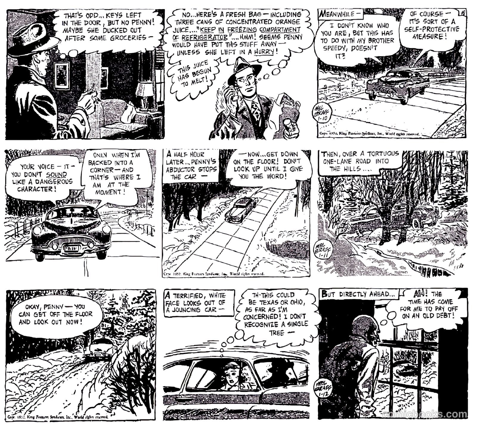 Secret Agent Michael Chance #9 (1950) — page 25 of 37