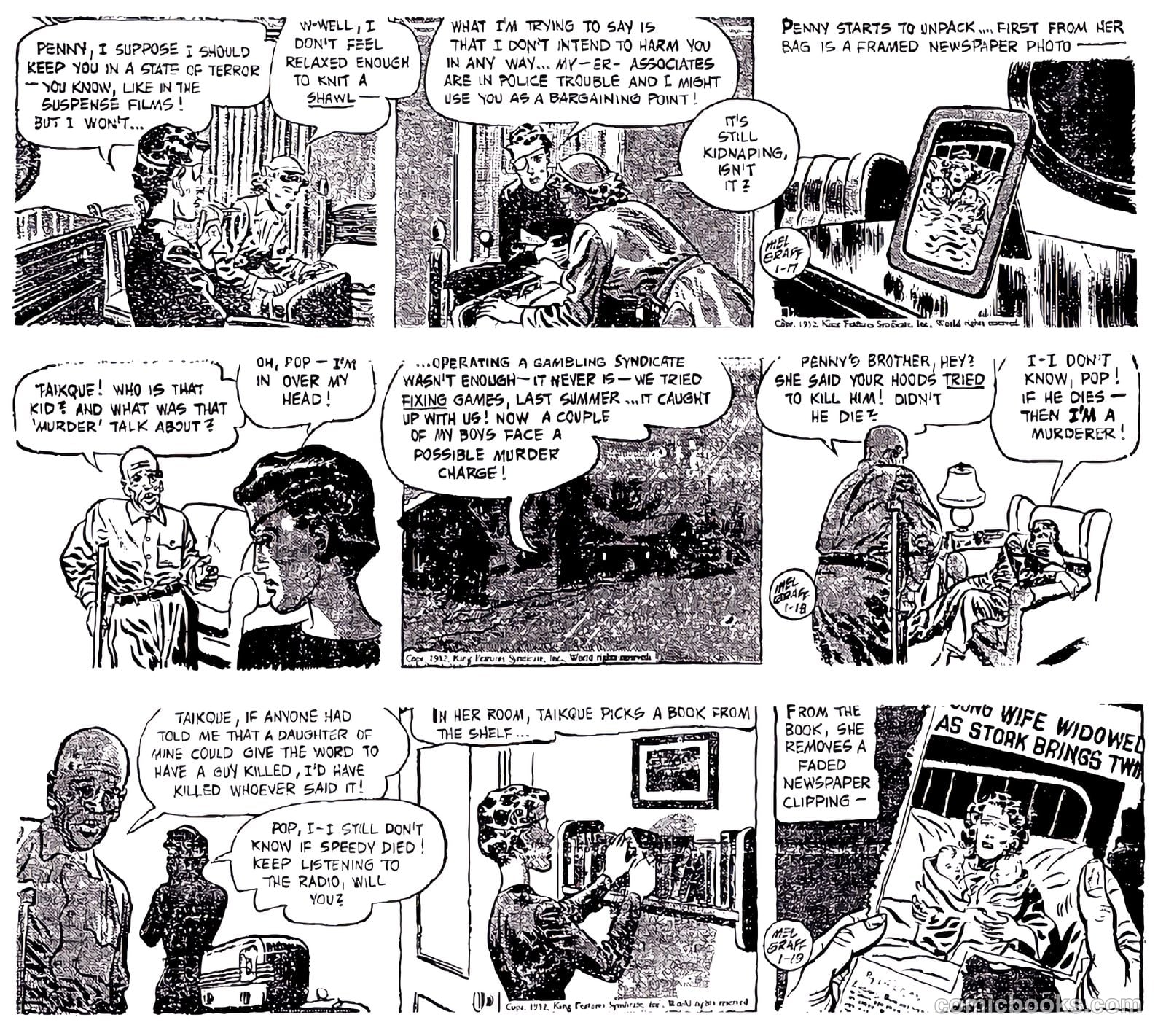 Secret Agent Michael Chance #9 (1950) — page 27 of 37