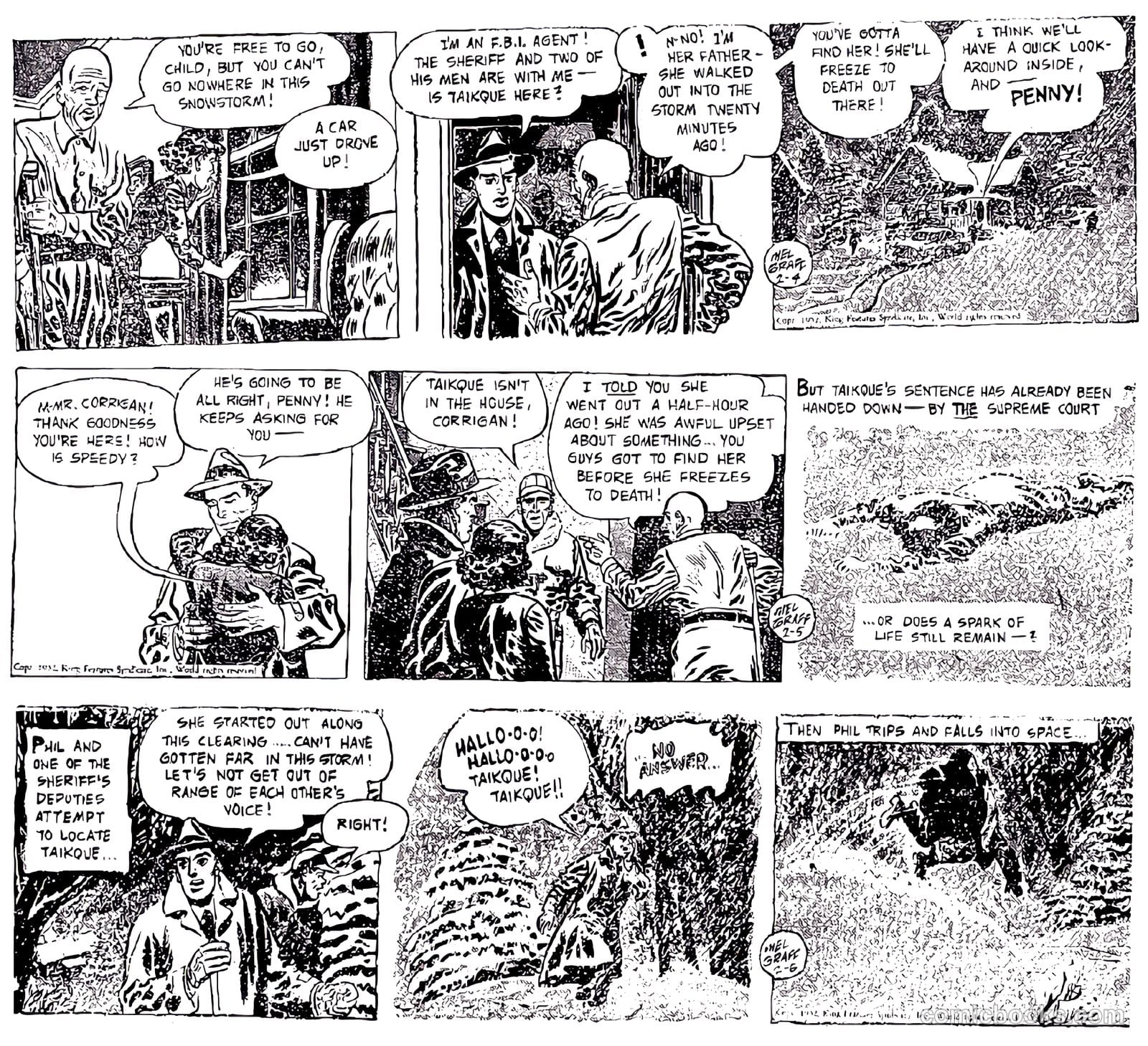 Secret Agent Michael Chance #9 (1950) — page 32 of 37