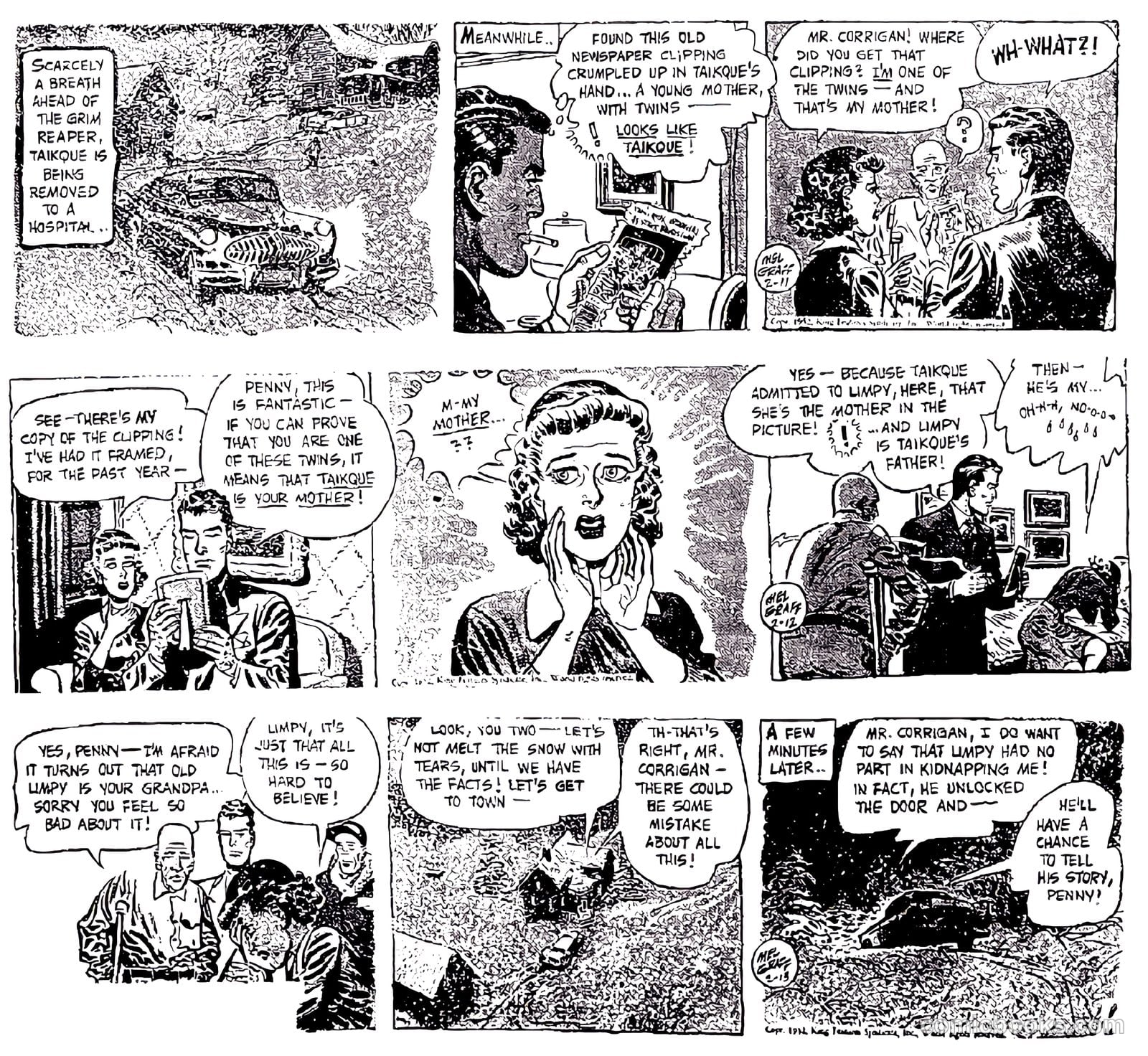 Secret Agent Michael Chance #9 (1950) — page 34 of 37