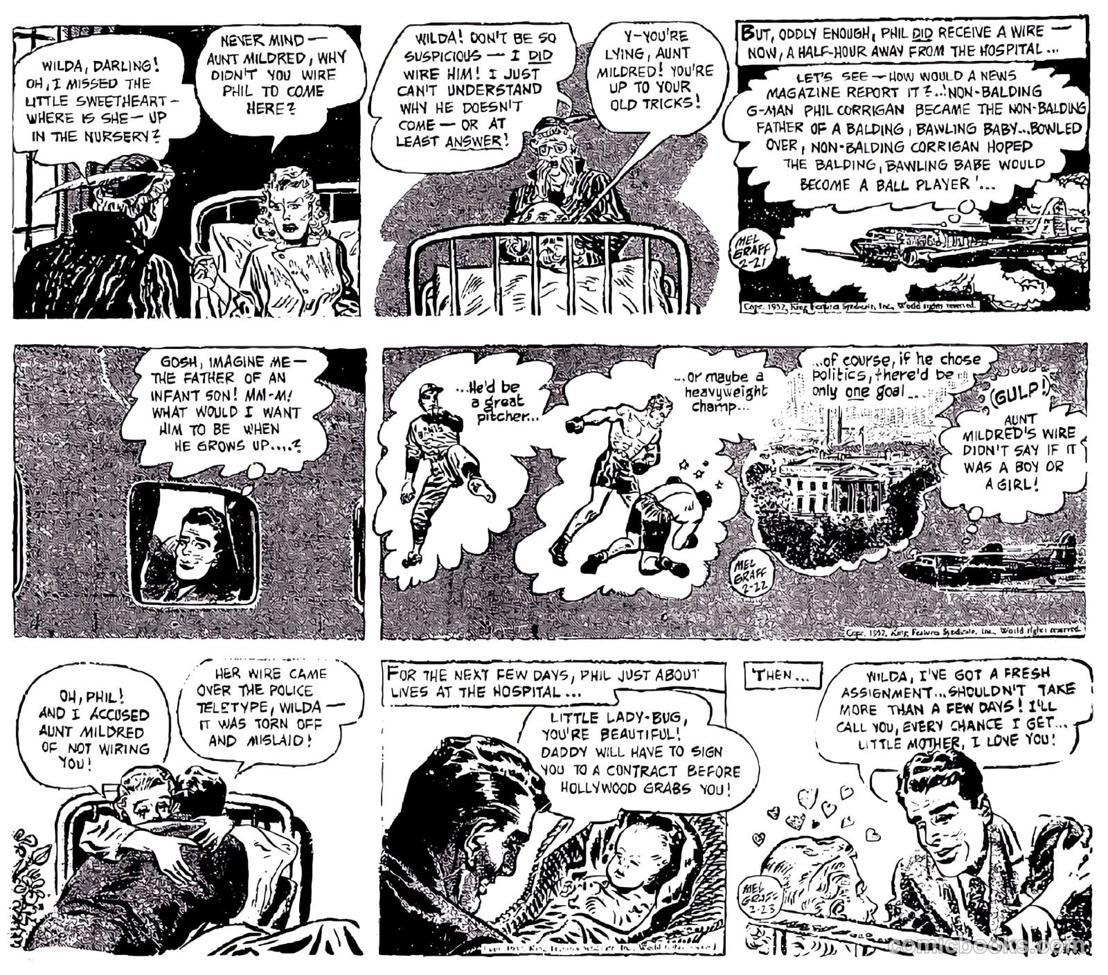 Secret Agent Michael Chance #9 (1950) — page 37 of 37