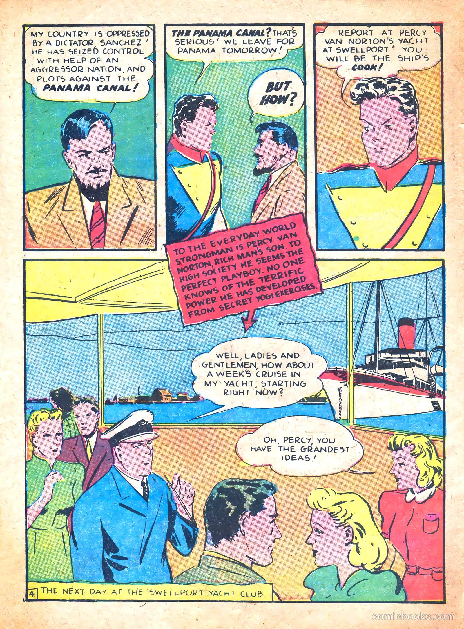 Secret Agent Z-2 Comics #7 (1944) — page 6 of 36