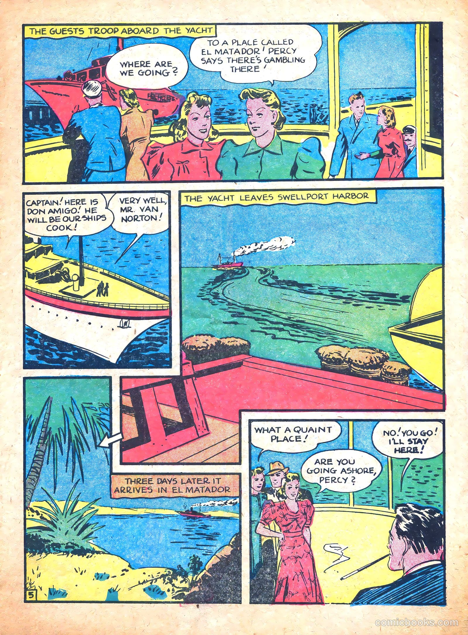Secret Agent Z-2 Comics #7 (1944) — page 7 of 36