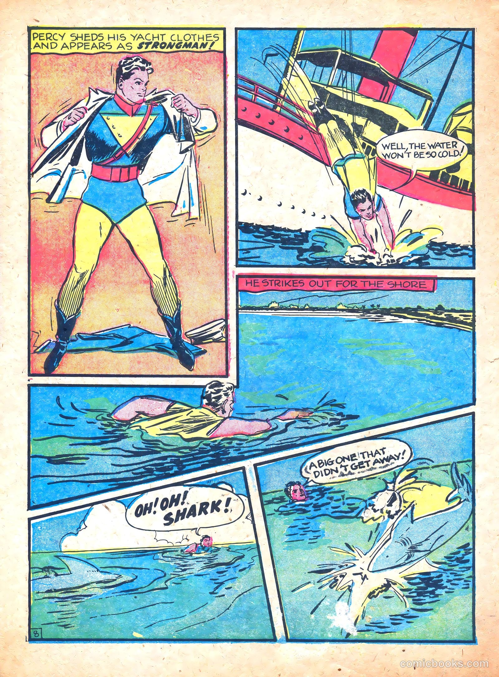 Secret Agent Z-2 Comics #7 (1944) — page 10 of 36