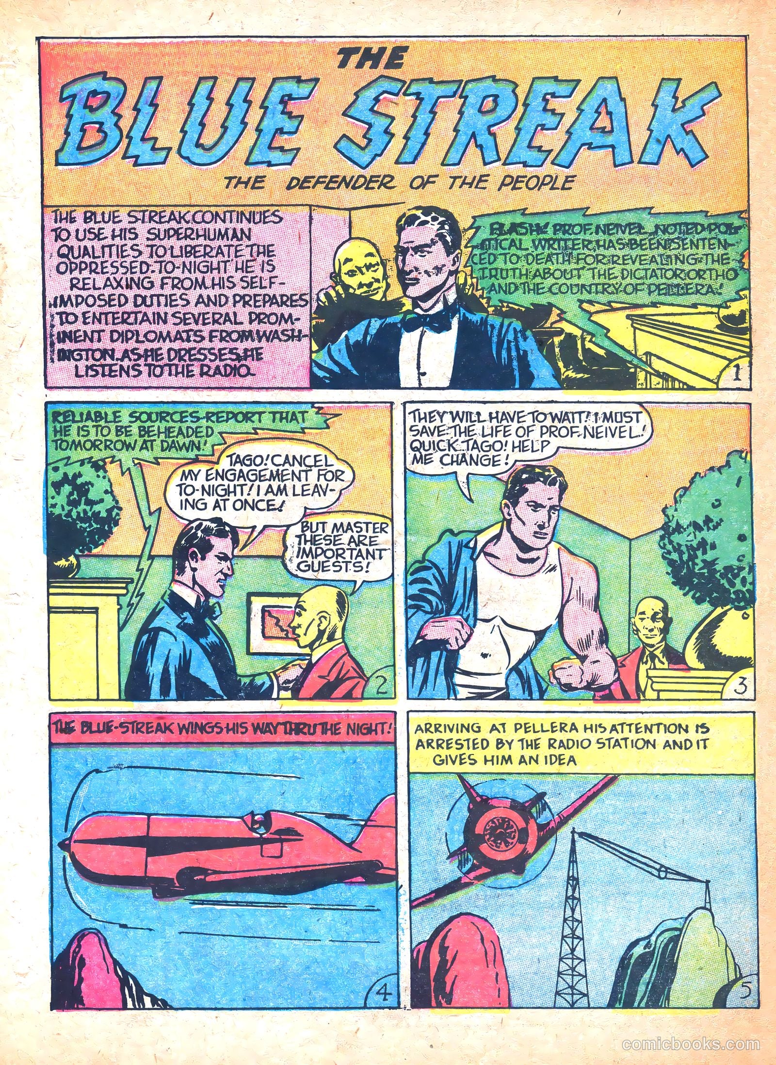 Secret Agent Z-2 Comics #7 (1944) — page 22 of 36