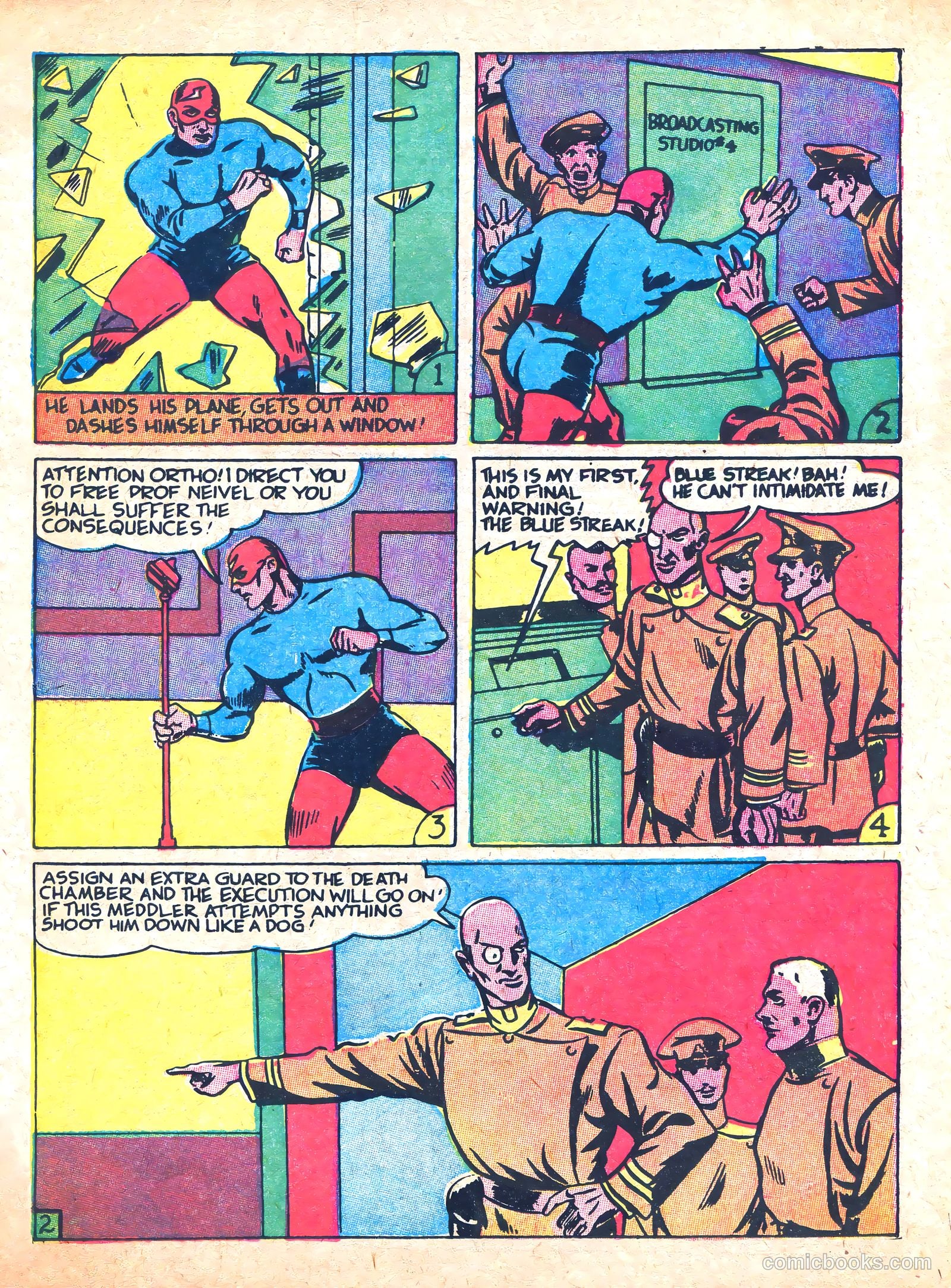 Secret Agent Z-2 Comics #7 (1944) — page 23 of 36
