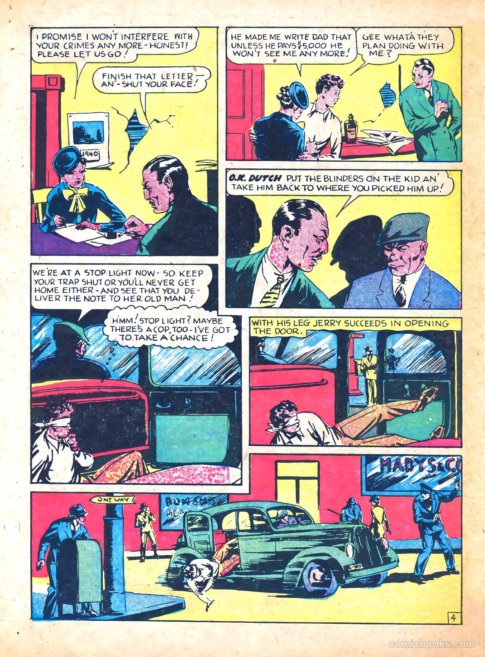Secret Agent Z-2 Comics #7 (1944) — page 30 of 36