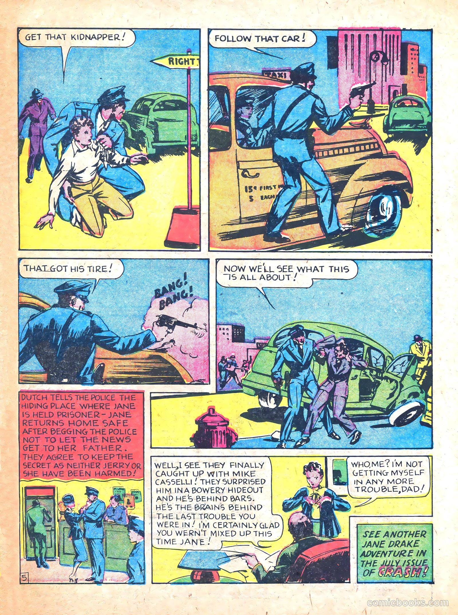 Secret Agent Z-2 Comics #7 (1944) — page 31 of 36