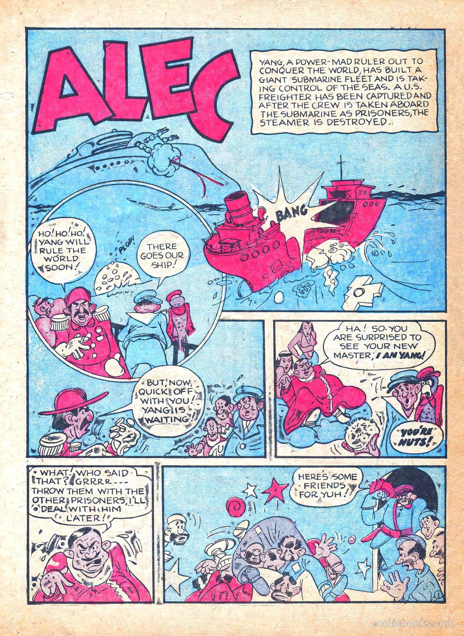 Secret Agent Z-2 Comics #7 (1944) — page 32 of 36