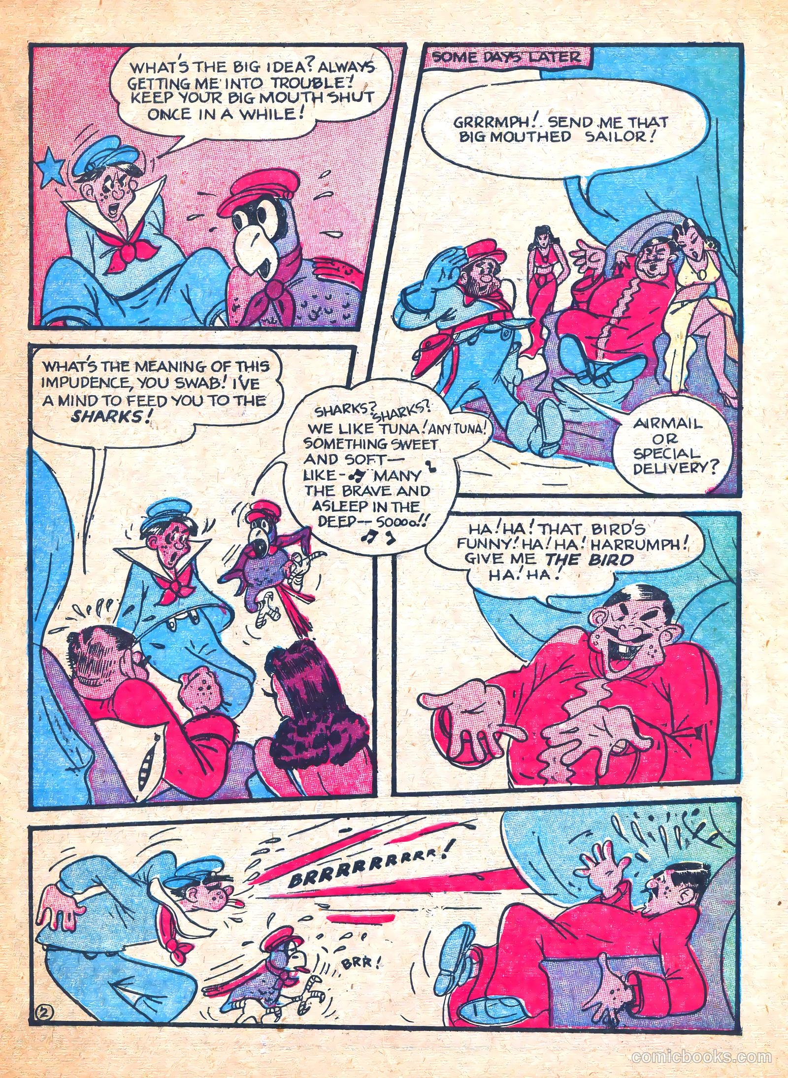 Secret Agent Z-2 Comics #7 (1944) — page 33 of 36
