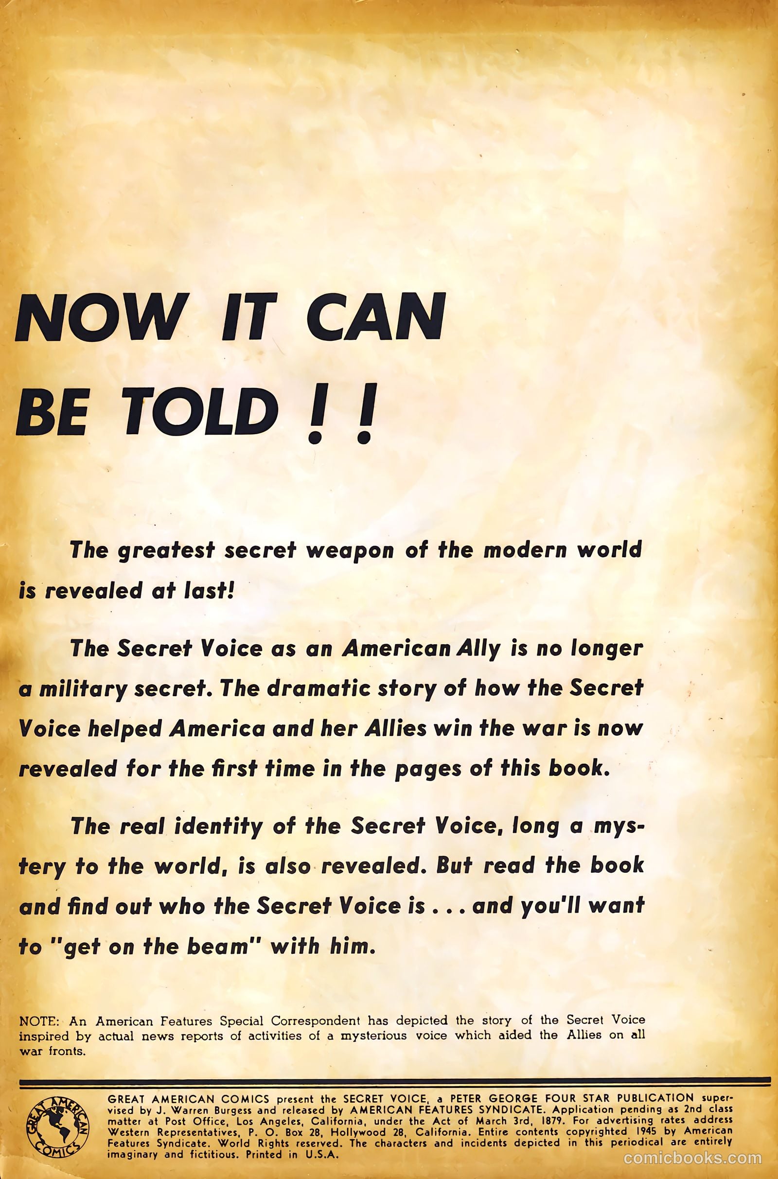 Secret Hearts #1 (1945) — page 2 of 50