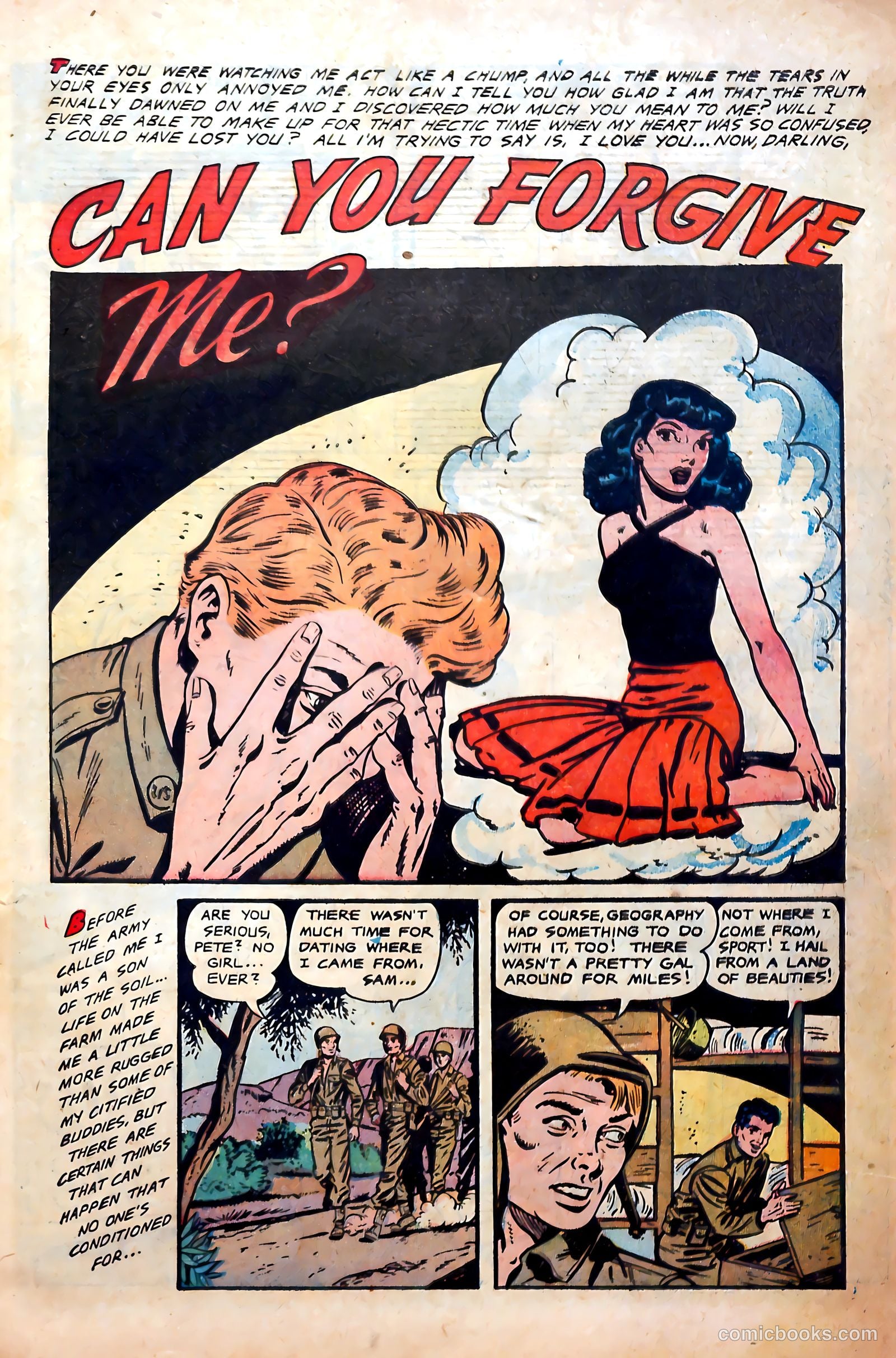 Secret Love #1 (1957) — page 3 of 36