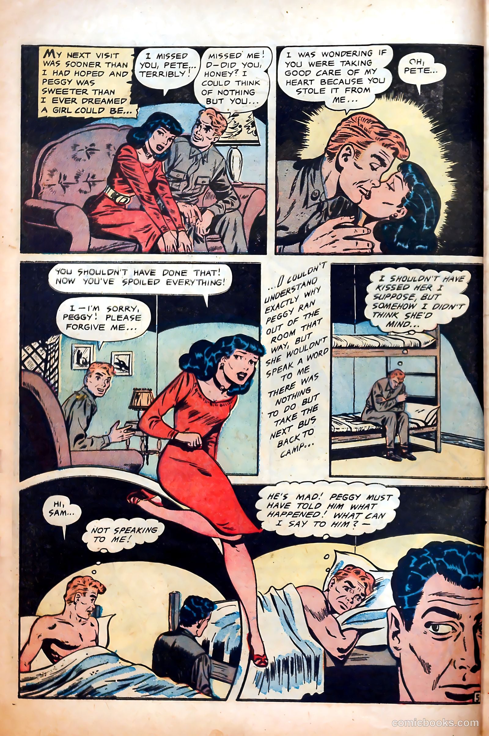 Secret Love #1 (1957) — page 8 of 36