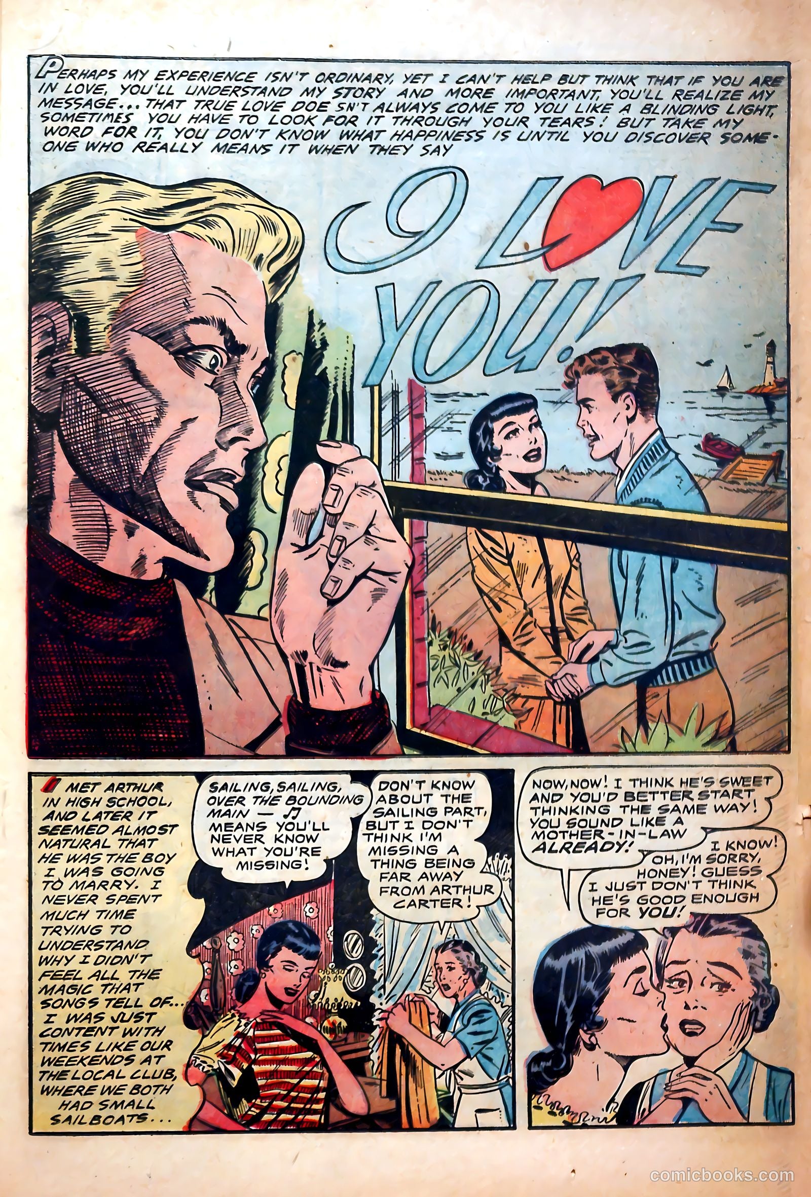 Secret Love #1 (1957) — page 19 of 36