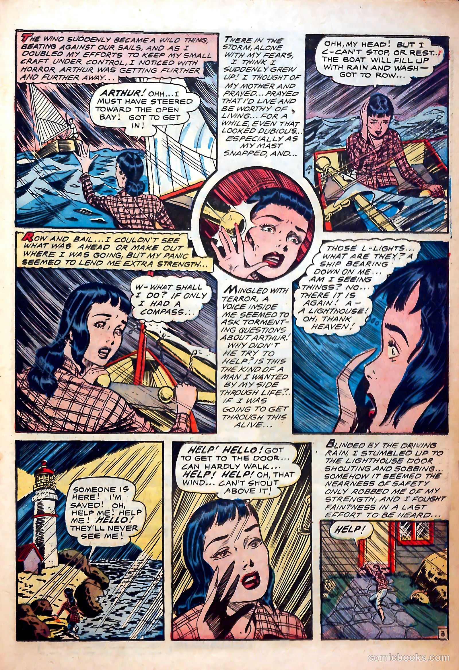 Secret Love #1 (1957) — page 21 of 36