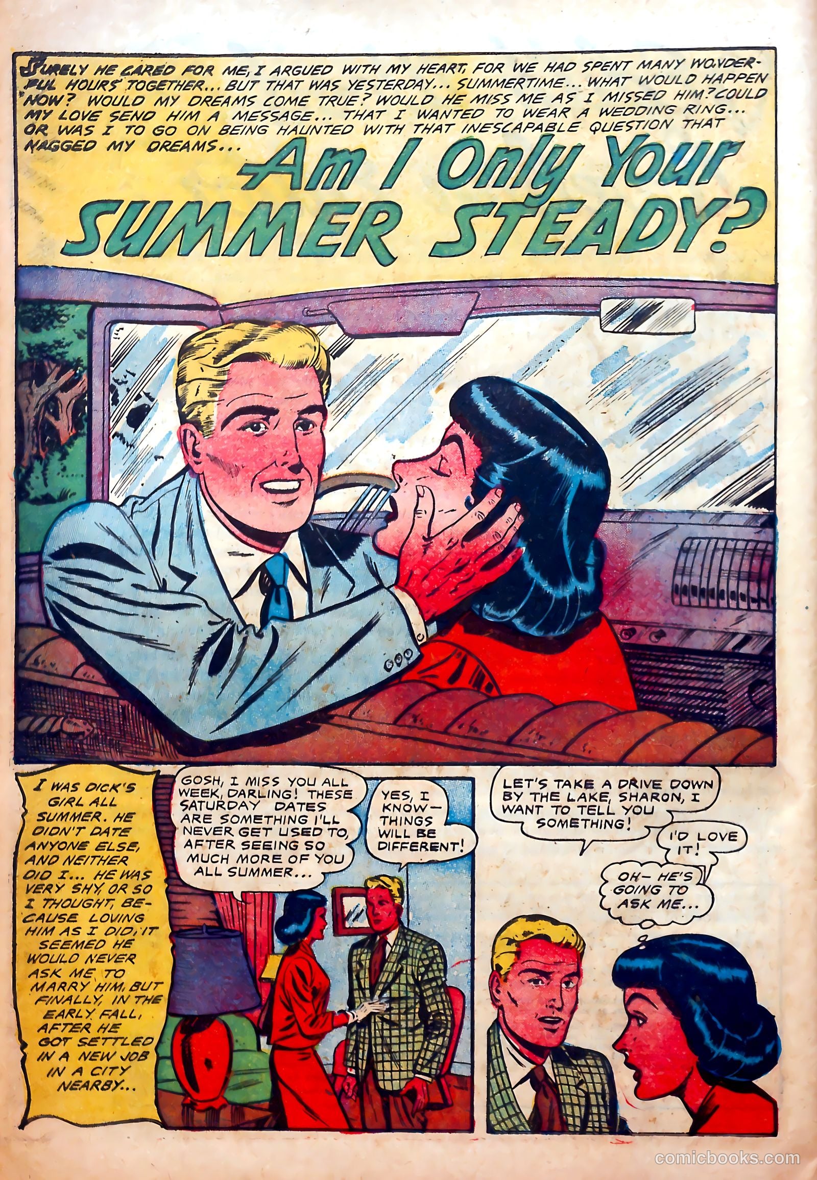 Secret Love #1 (1957) — page 28 of 36