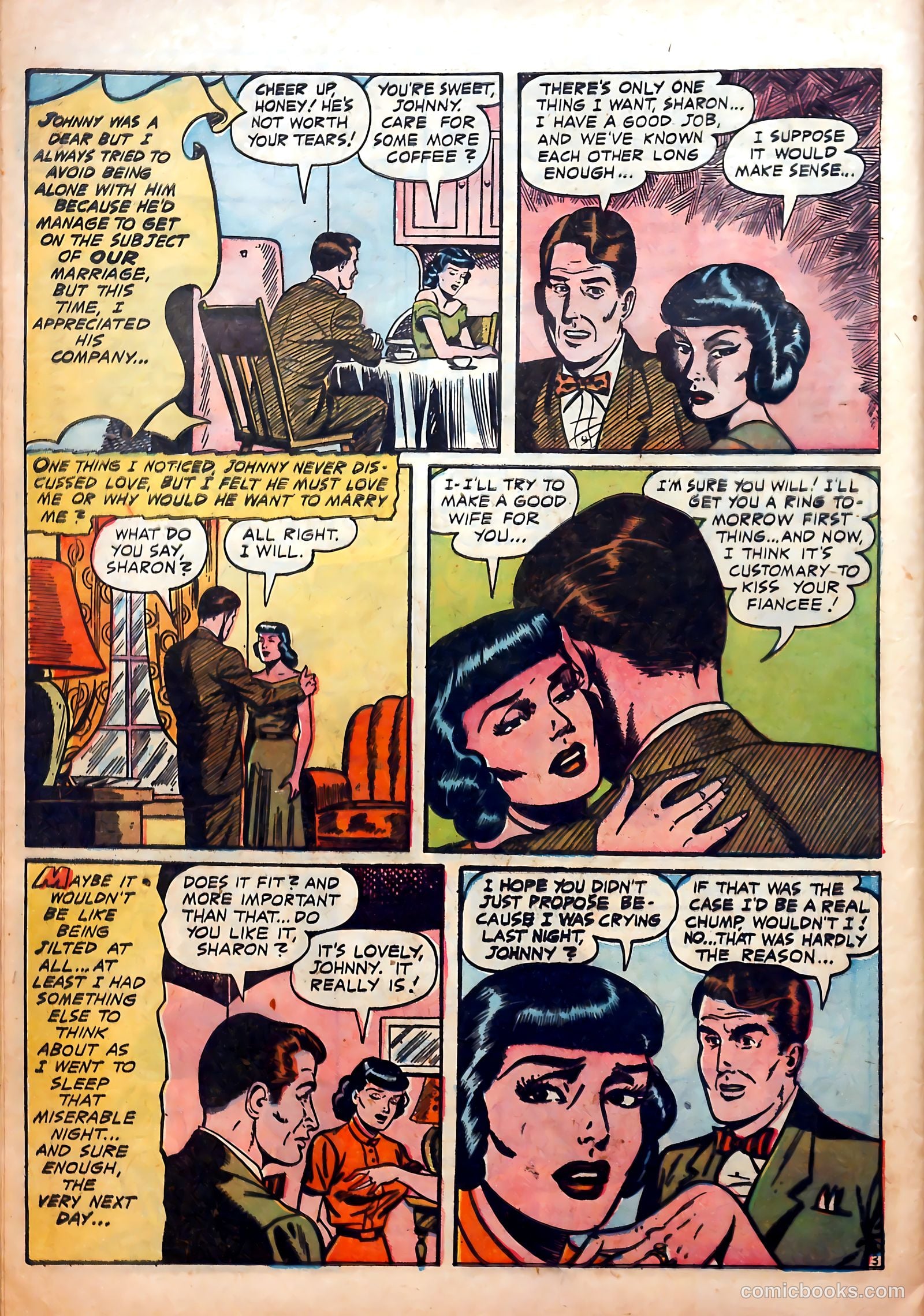 Secret Love #1 (1957) — page 30 of 36