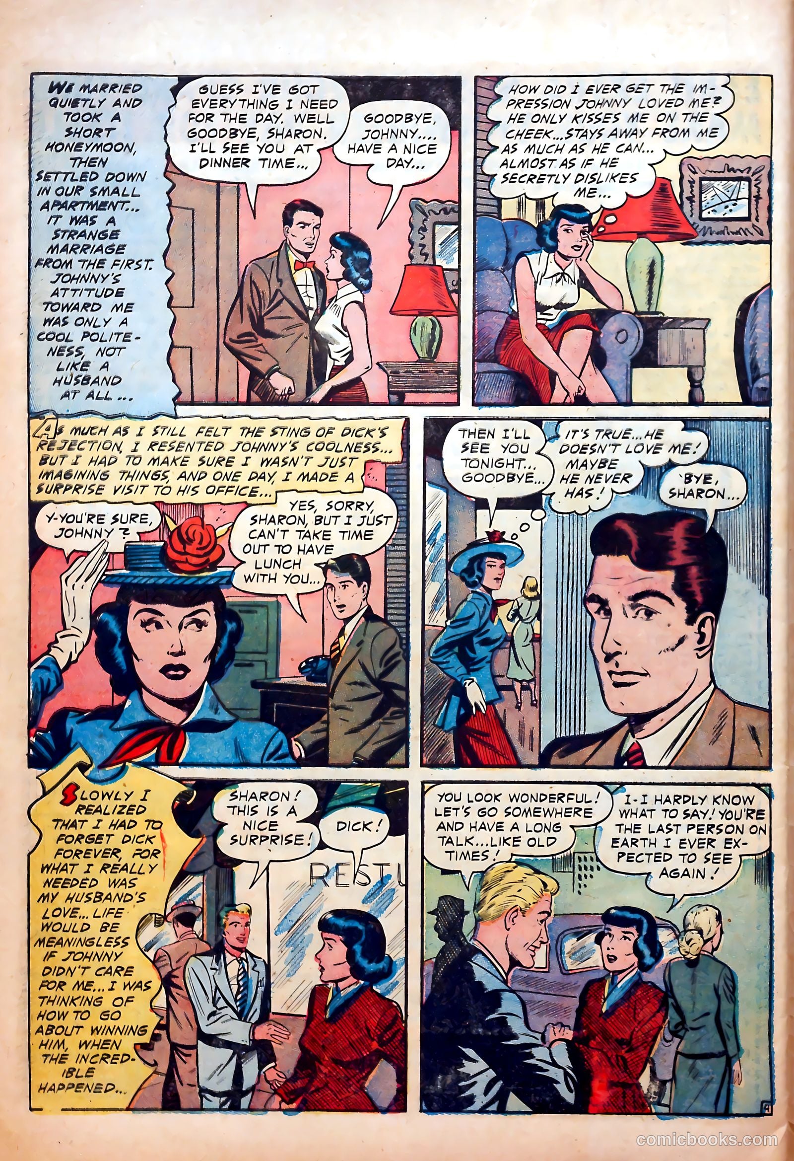 Secret Love #1 (1957) — page 32 of 36