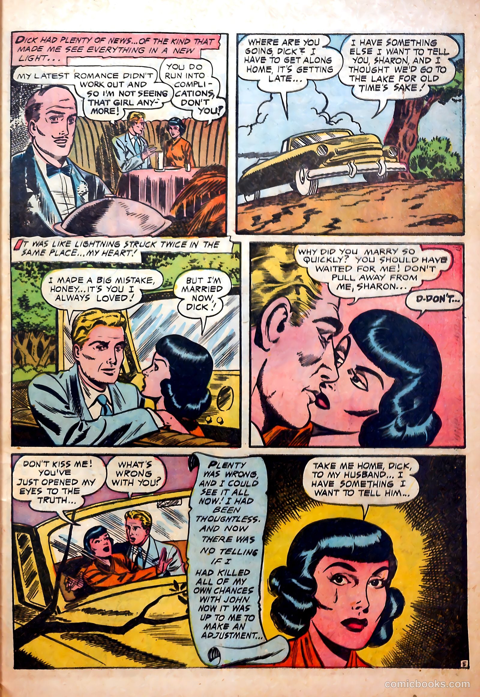 Secret Love #1 (1957) — page 33 of 36