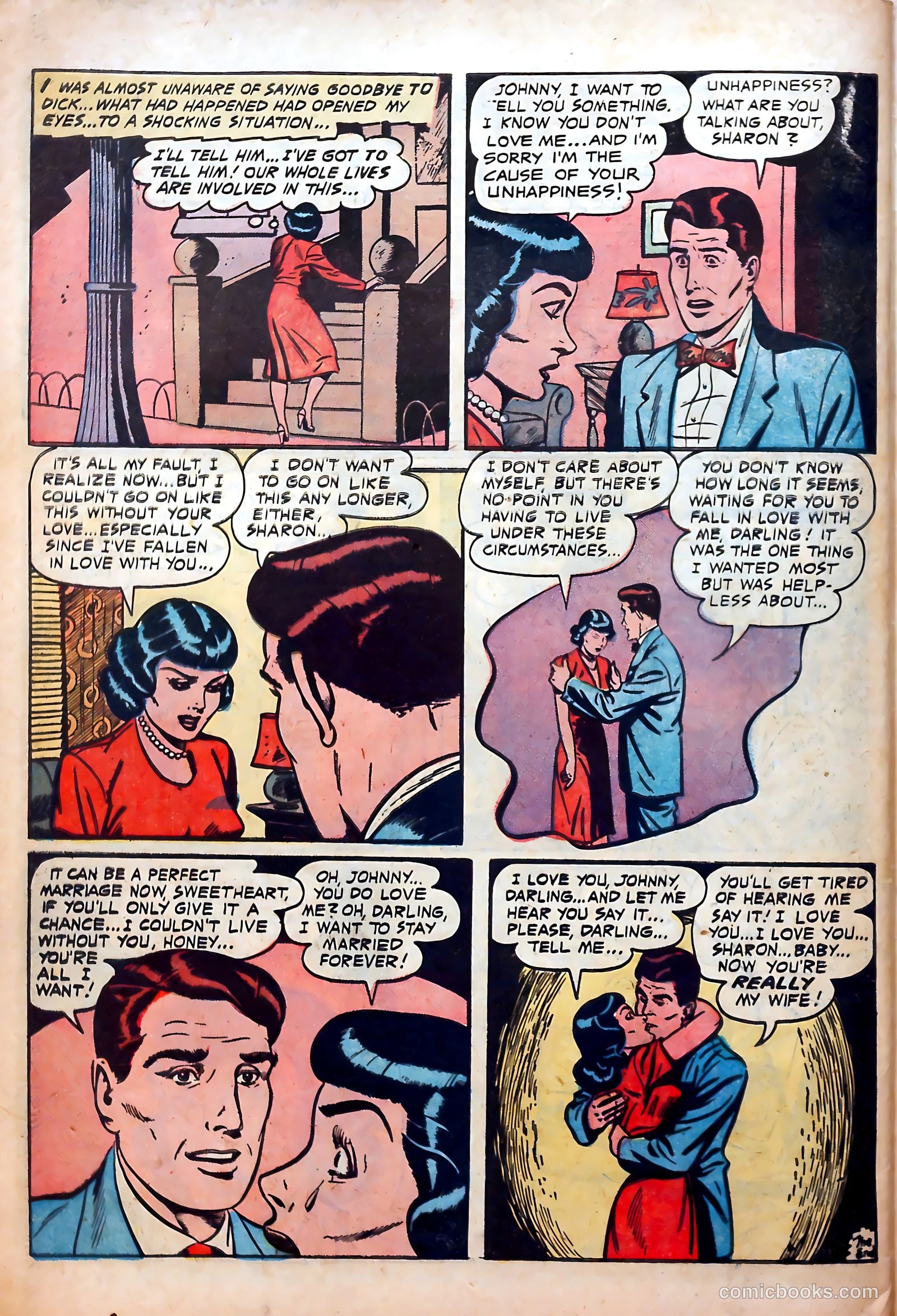 Secret Love #1 (1957) — page 34 of 36