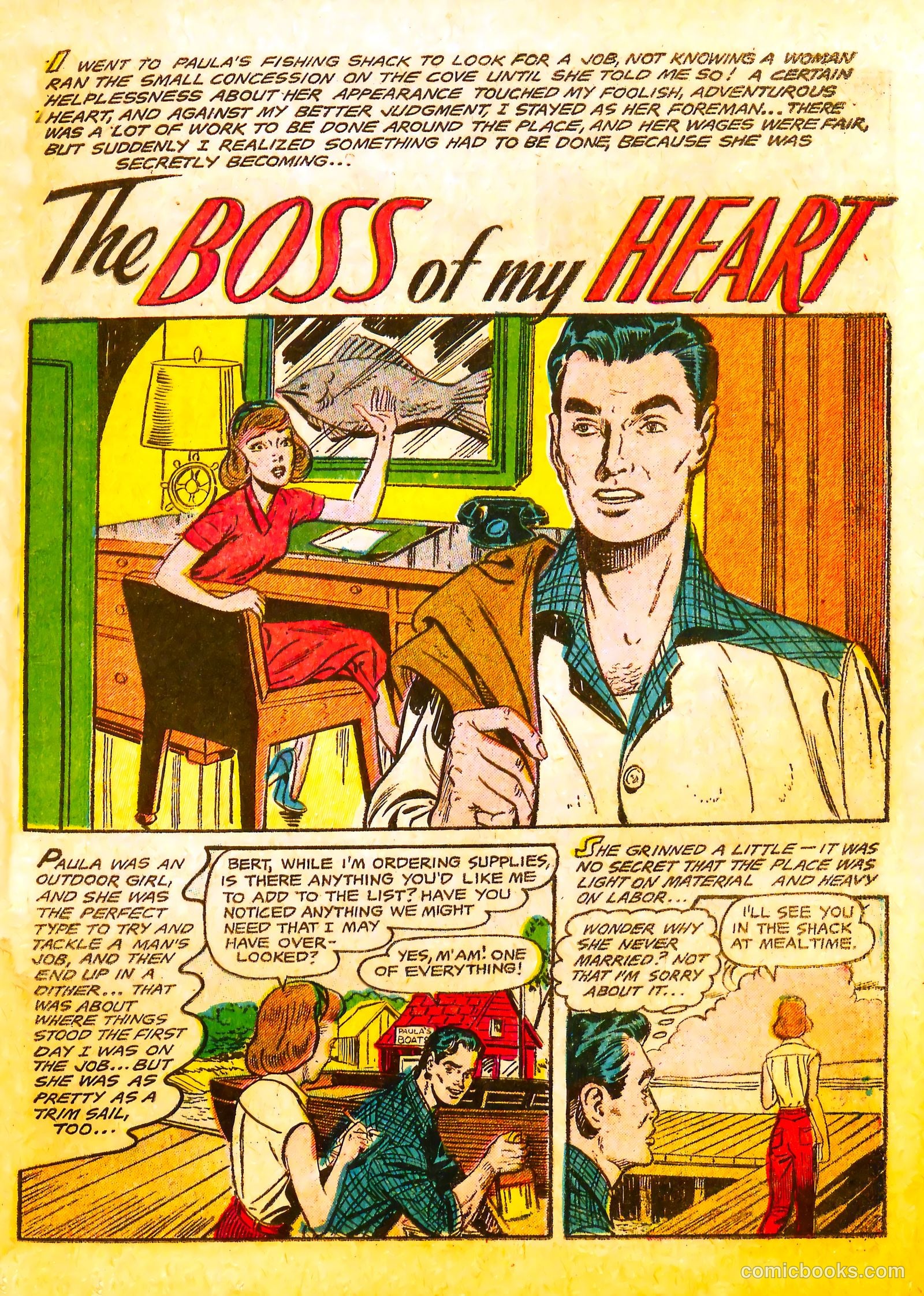 Secret Love #1 (1955) — page 11 of 36