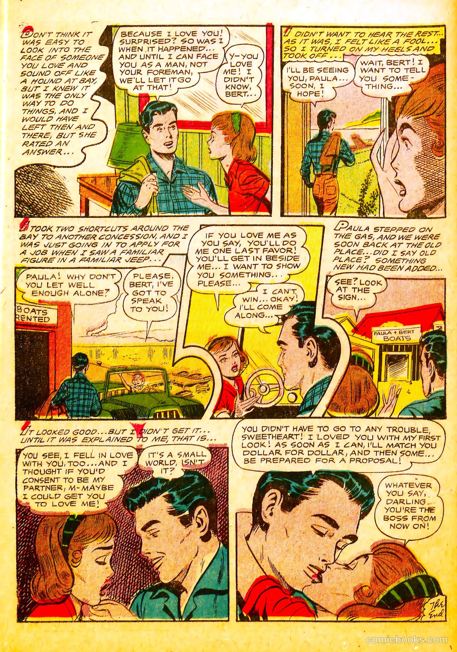 Secret Love #1 (1955) — page 16 of 36