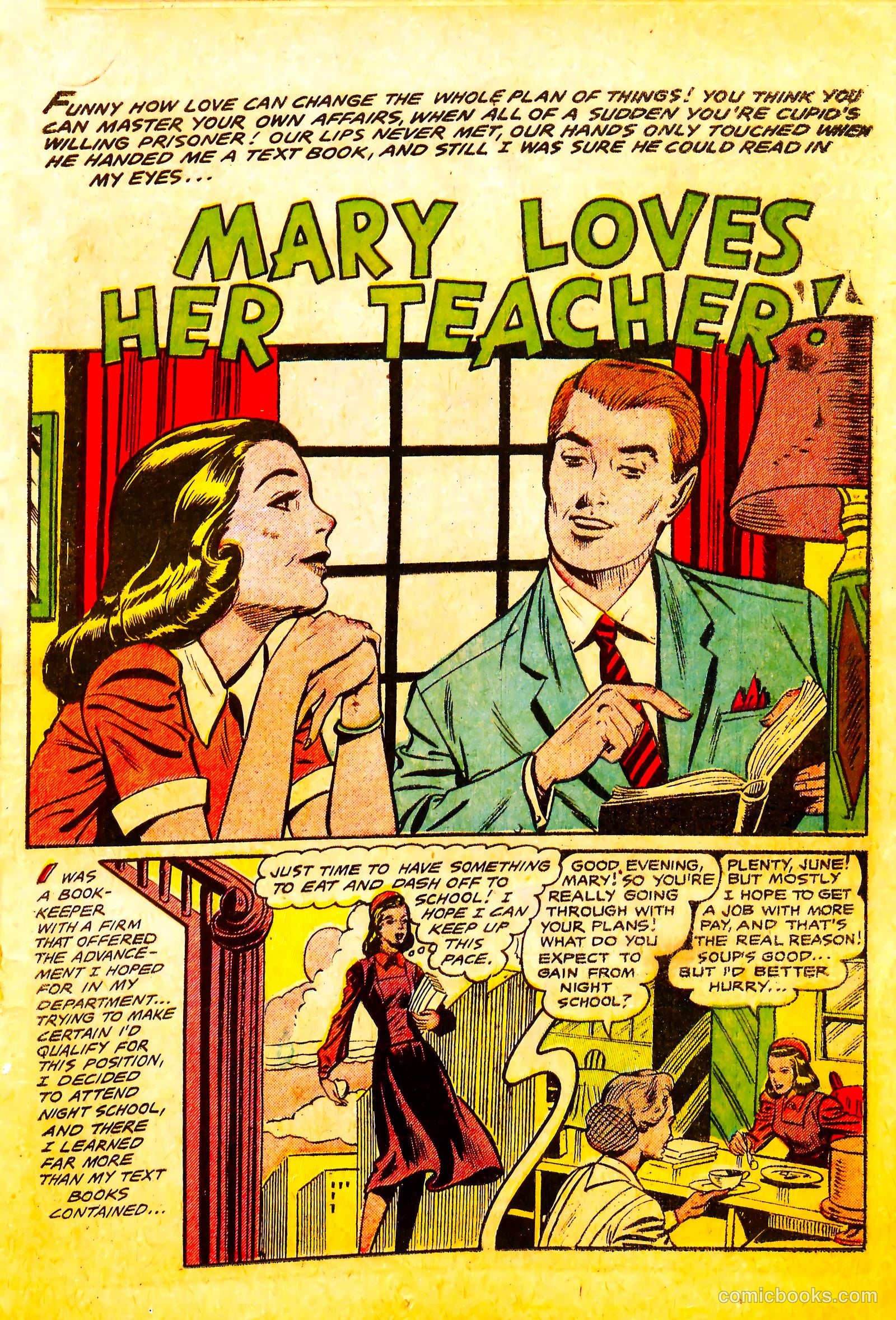 Secret Love #1 (1955) — page 19 of 36