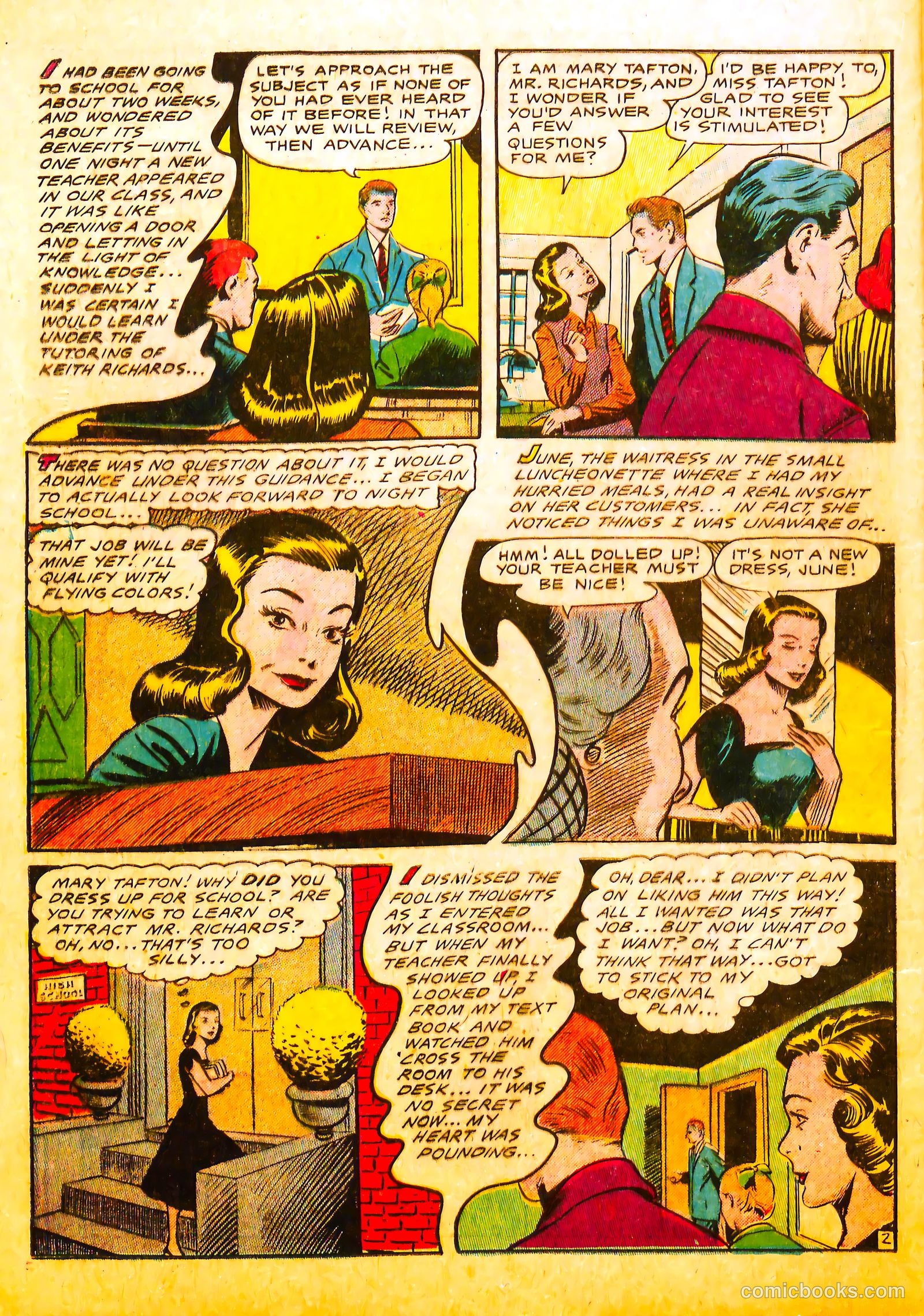 Secret Love #1 (1955) — page 20 of 36
